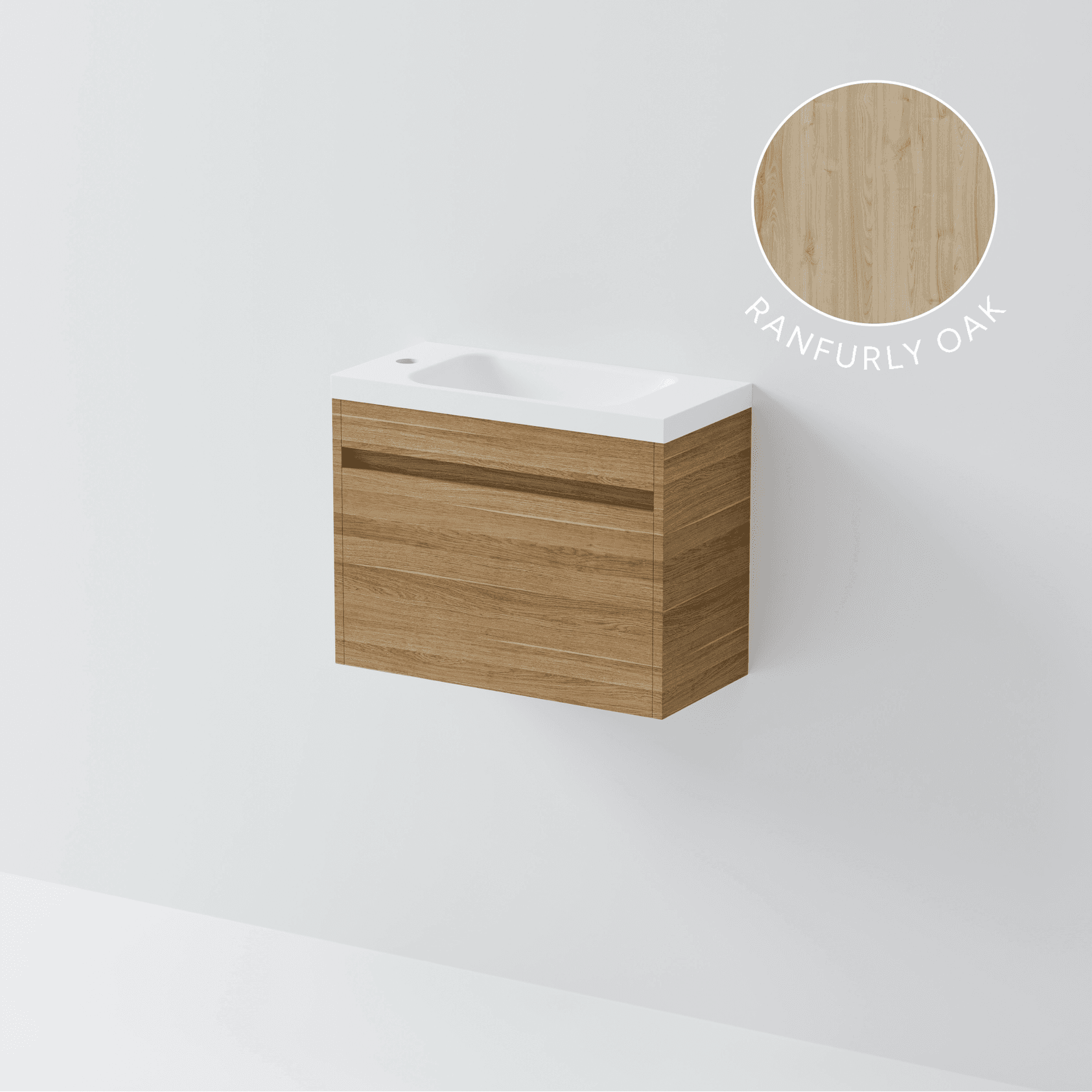 Luxe 550 WC Wall Hung Vanity