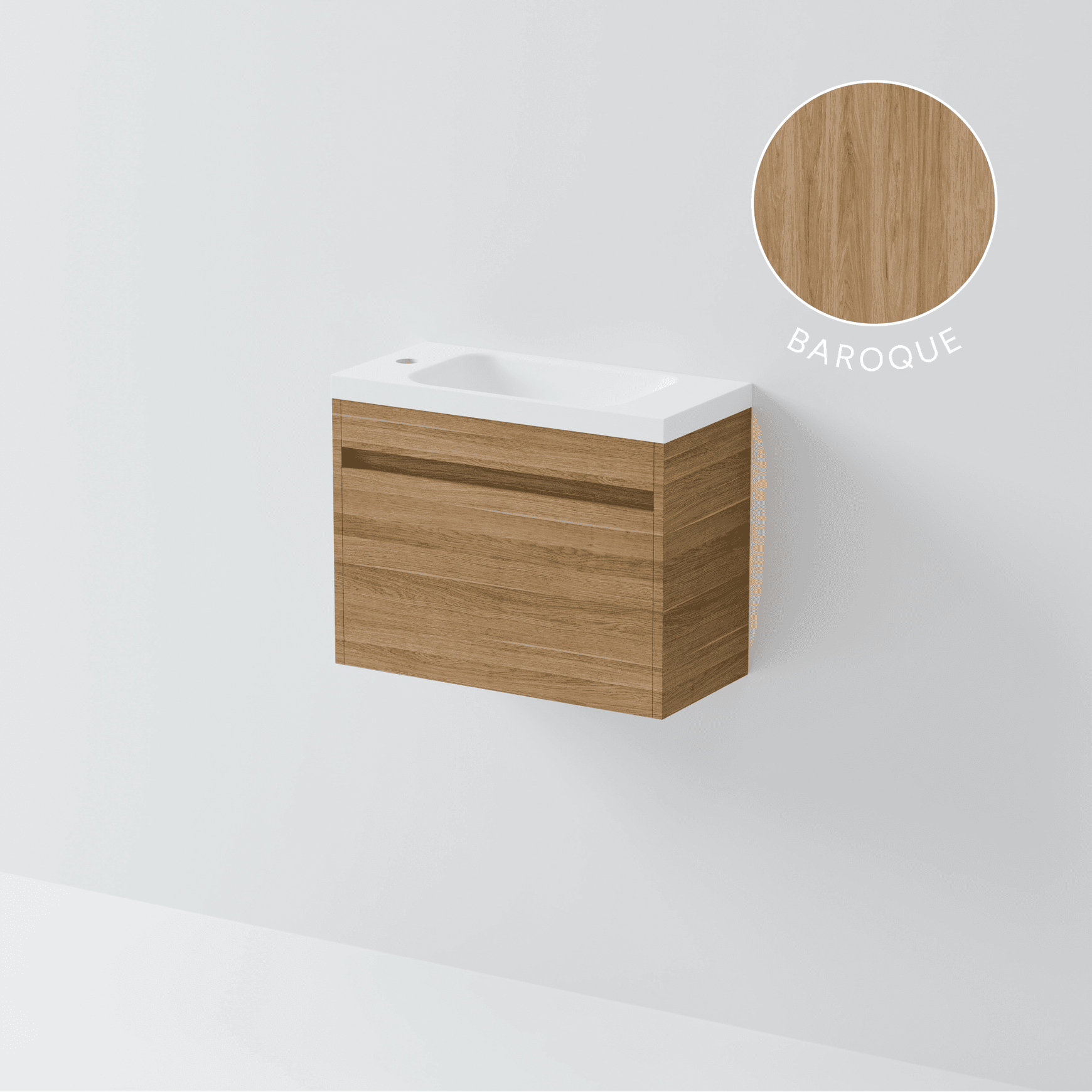 Luxe 550 WC Wall Hung Vanity