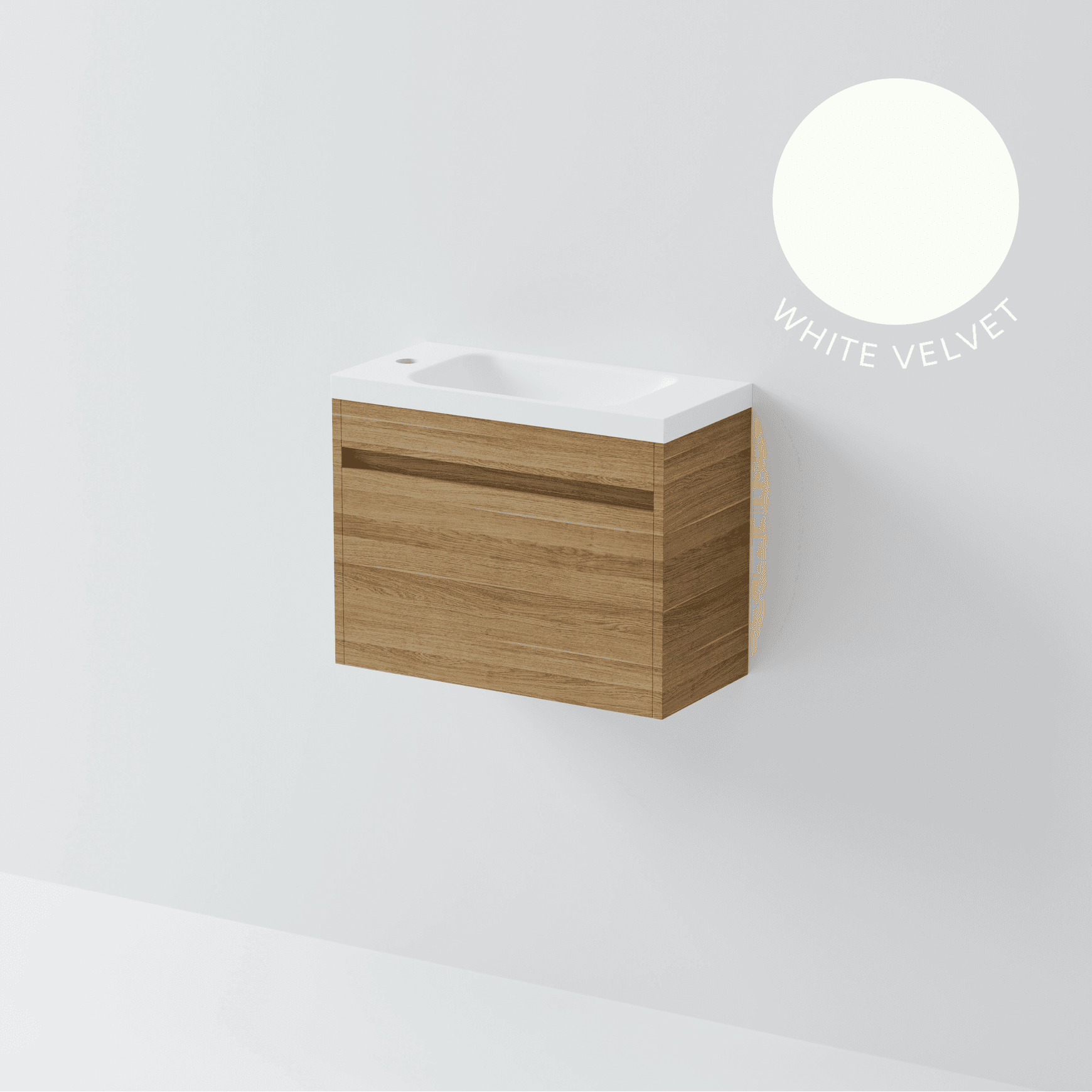 Luxe 550 WC Wall Hung Vanity