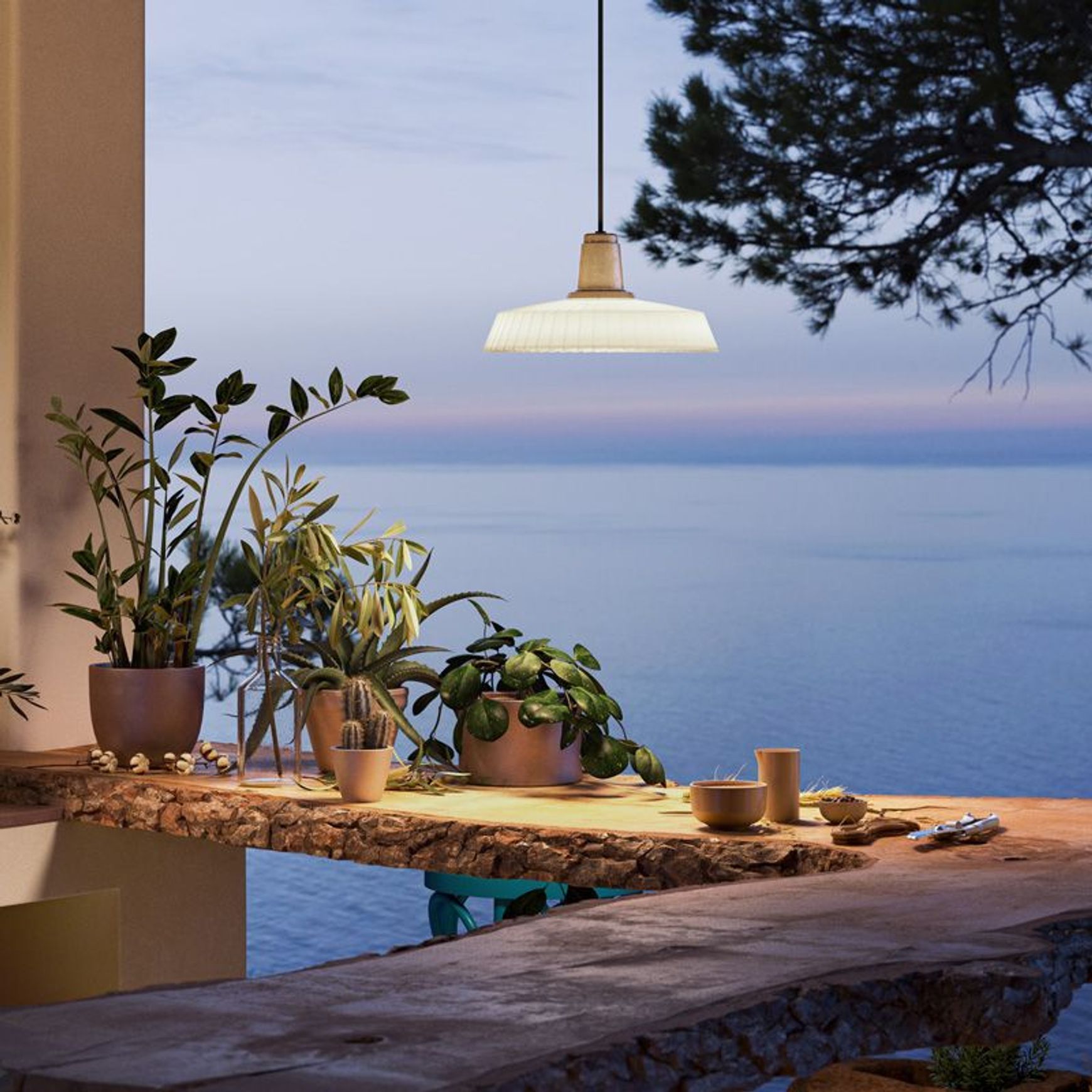Marietta S/32 Outdoor Pendant