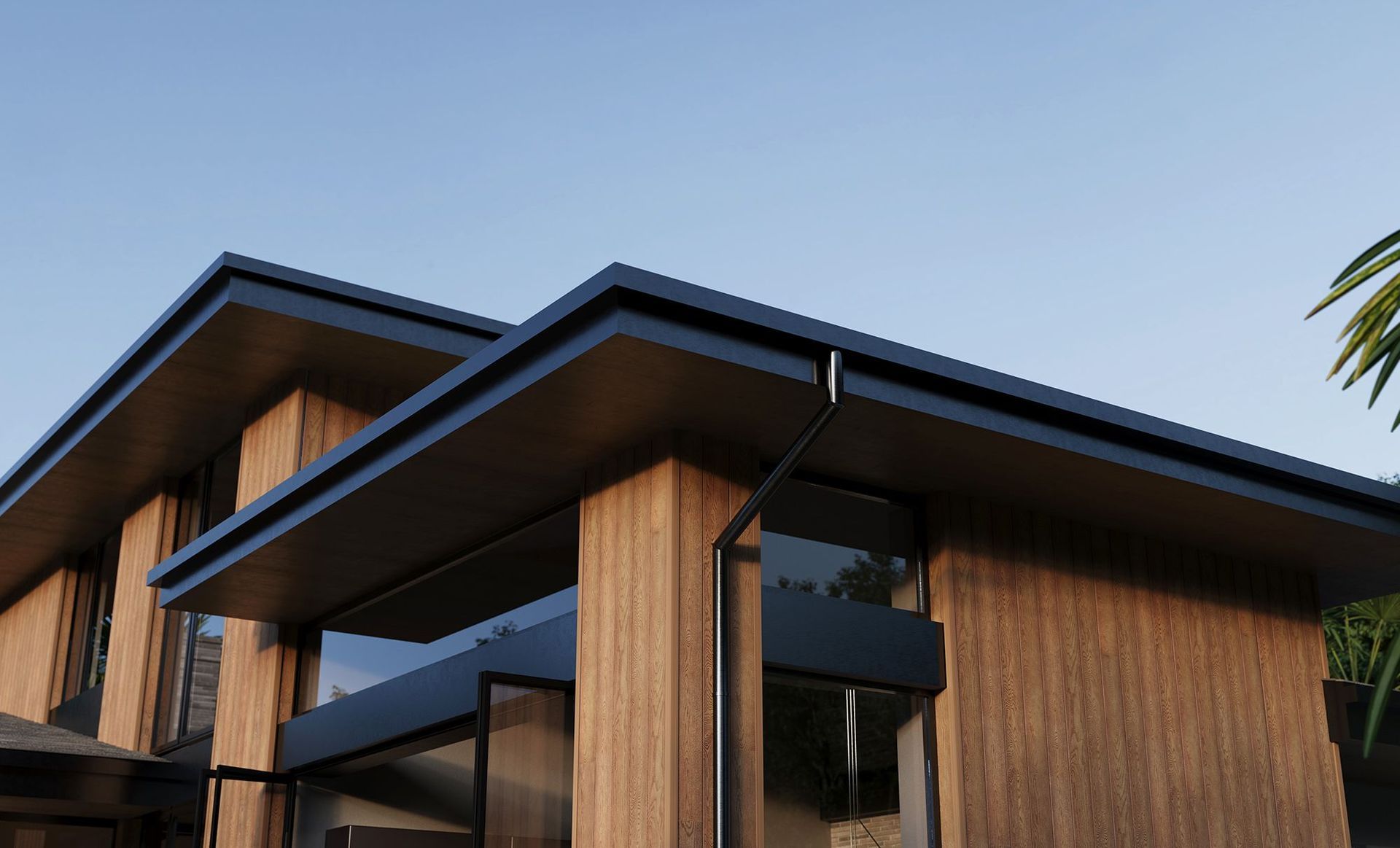 Millboard Envello Board & Batten+ Cladding | Coppered Oak