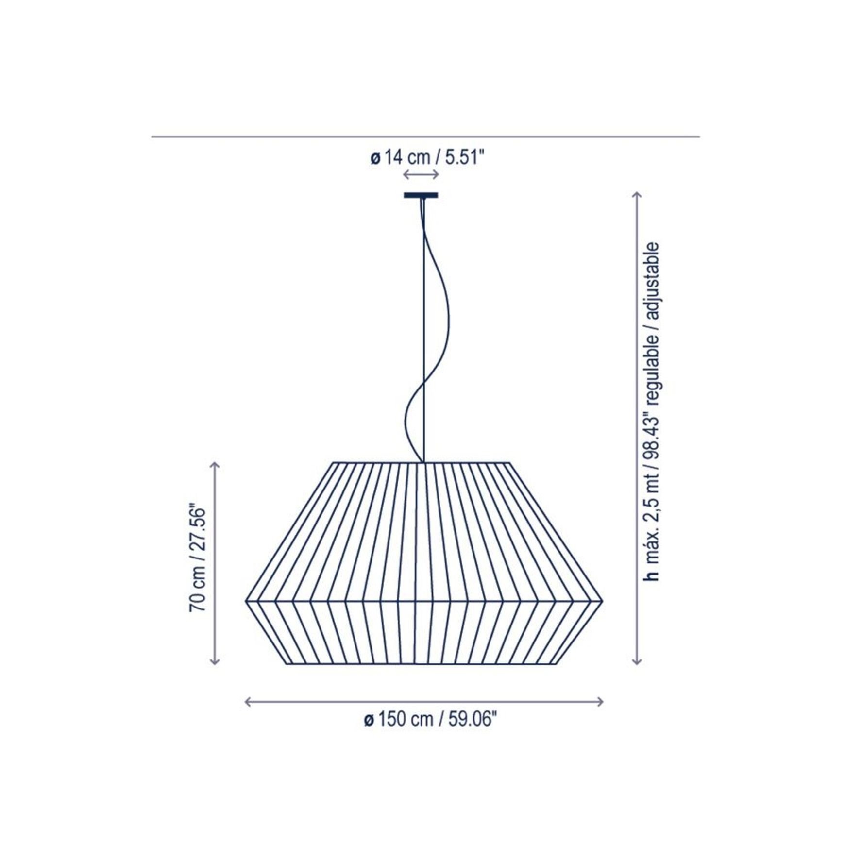 Mei 150cm Pendant Light