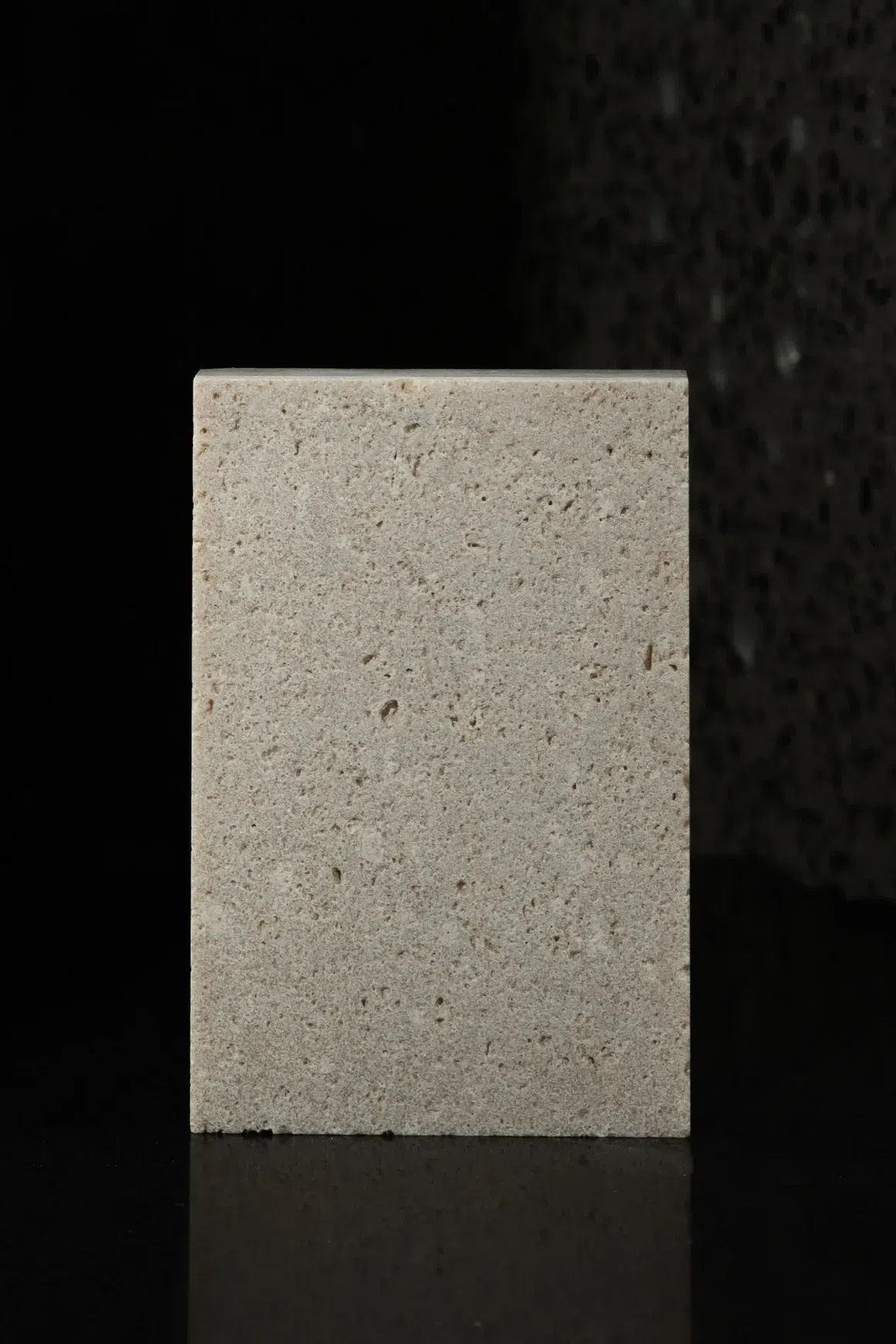 Mocca Sandblasted Travertine Porcelia