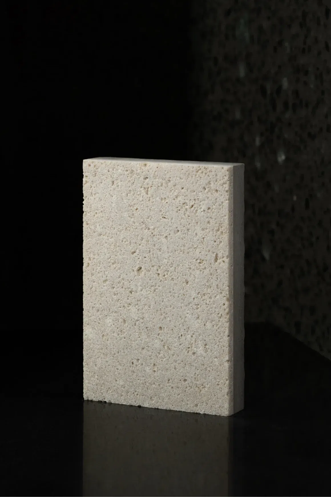 Mocca Sandblasted Travertine Porcelia