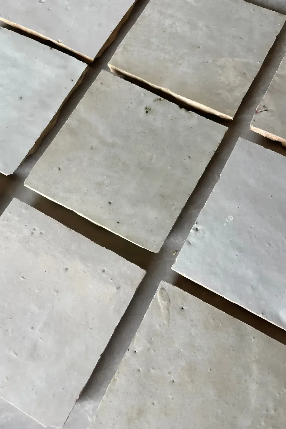 White Square Moroccan Zellige