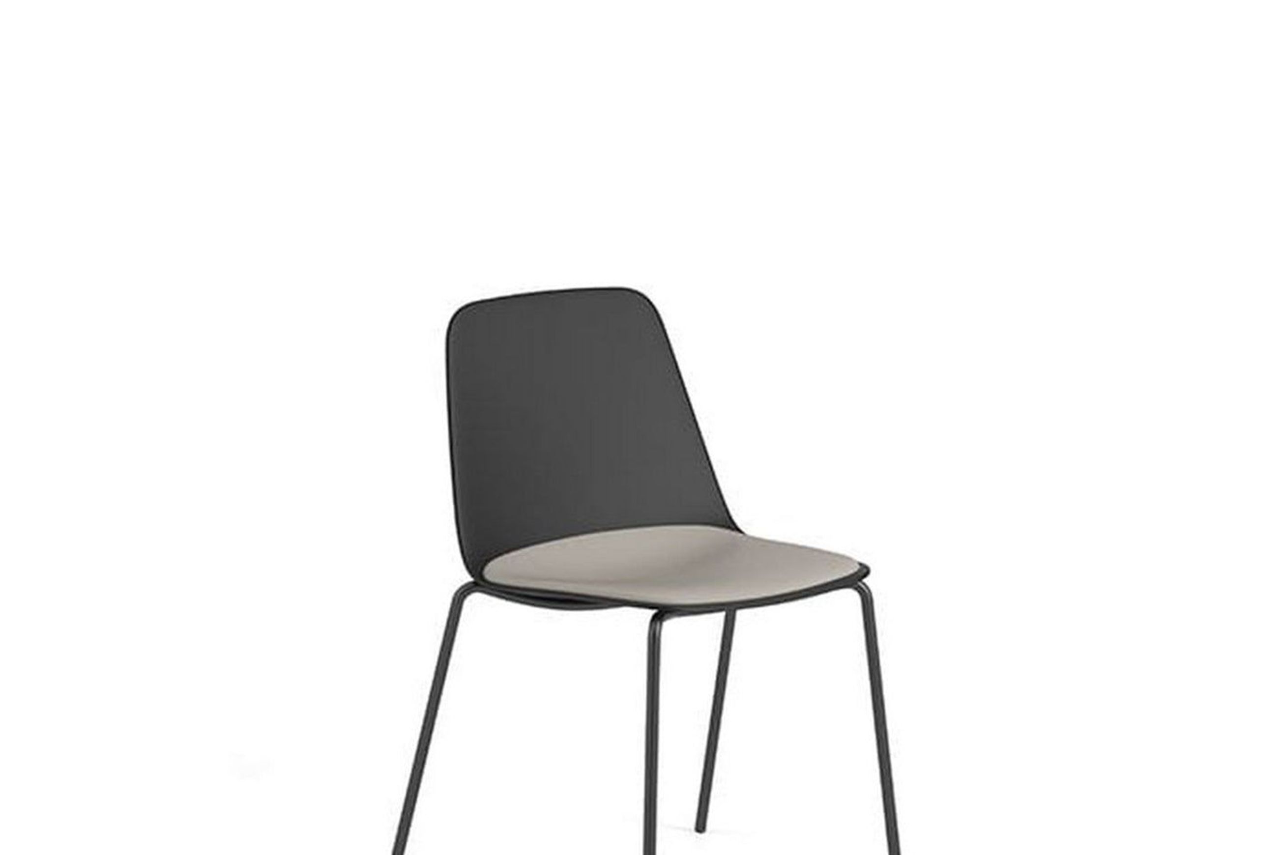 Maarten Plastic Chair - Four Metal Legs