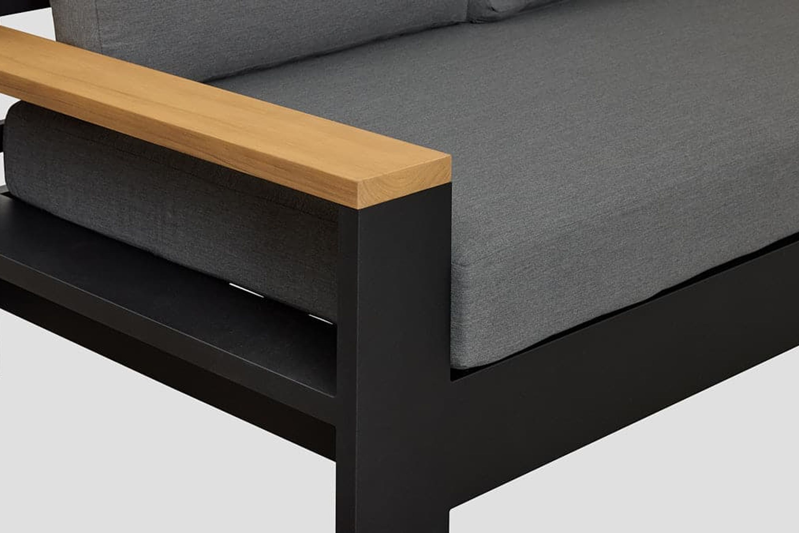 Mackenzie Alu Double Sofa