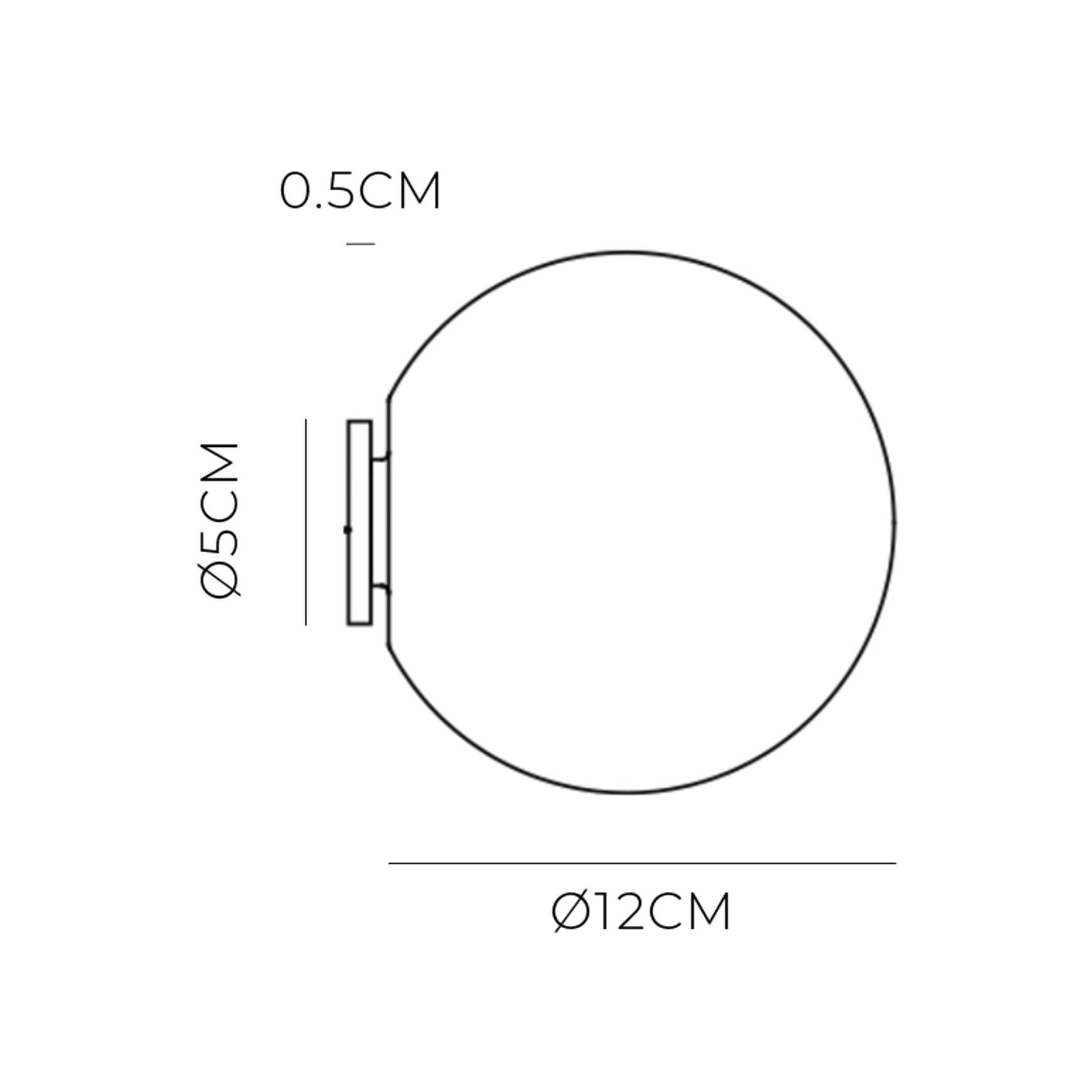 Orb Mirror Wall Light