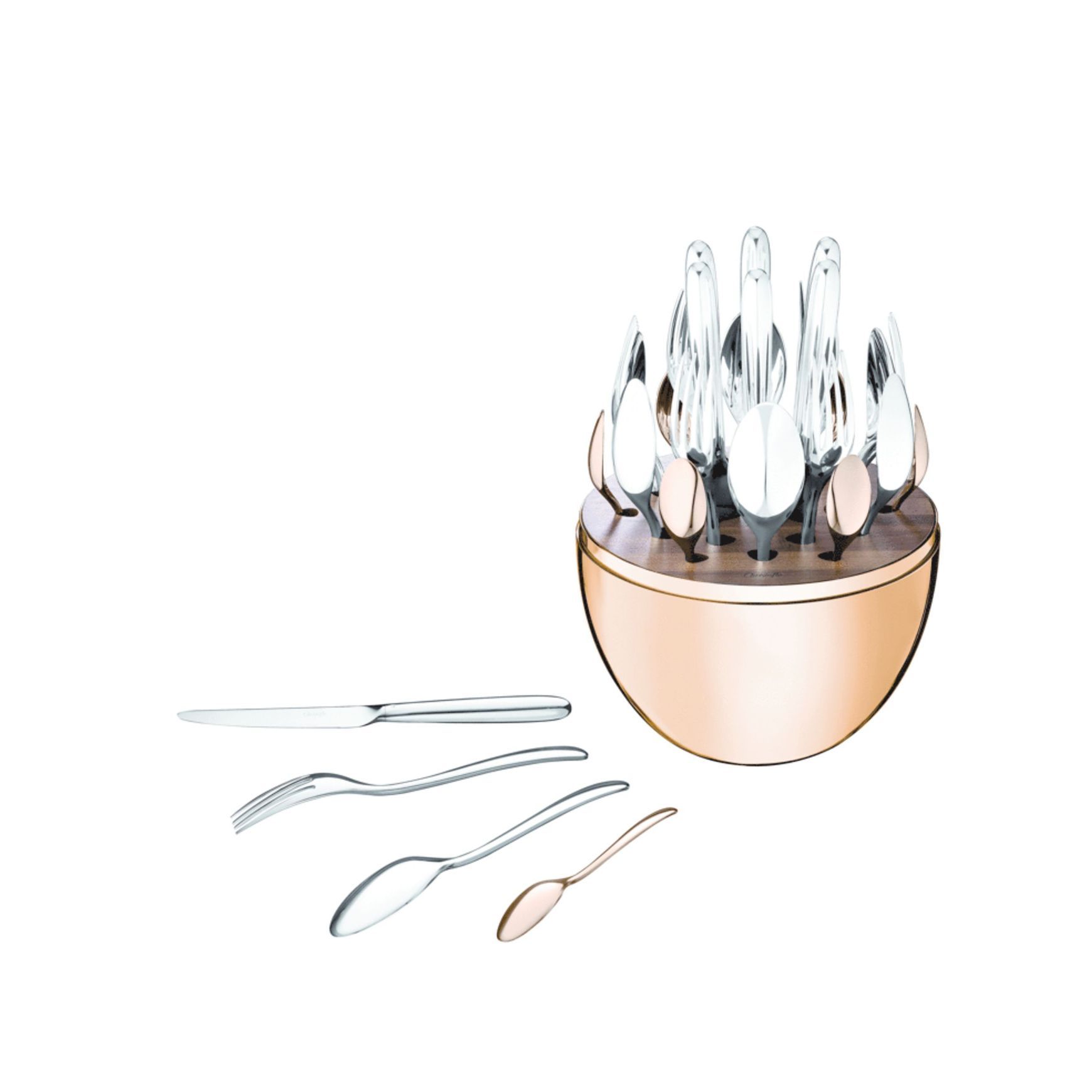 Mood Precious 24 Piece Cutlery Set in Egg