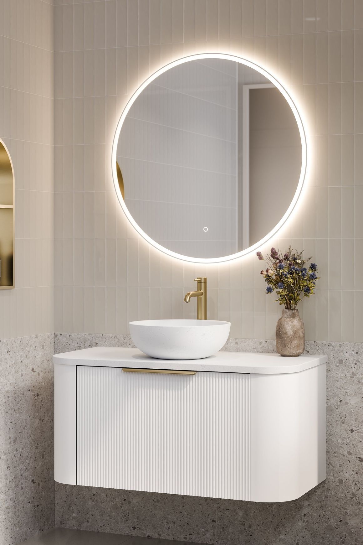 Nature 1200 Vanity | Inset Basin