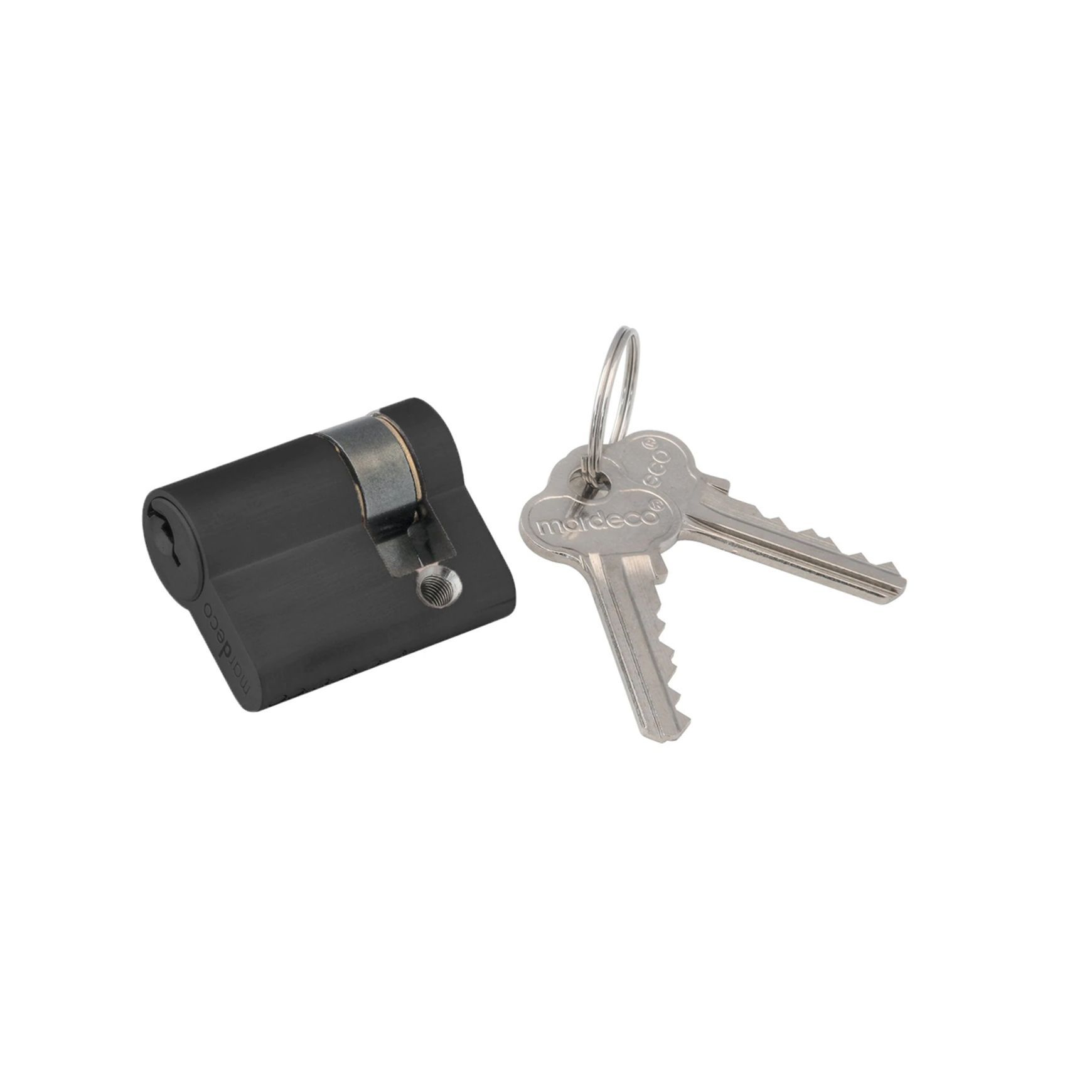 Mardeco 'M' Series C4 Euro Cylinder 3 Pin 27mm Matt Black for BL8104/SET Euro Lock BL8500/27