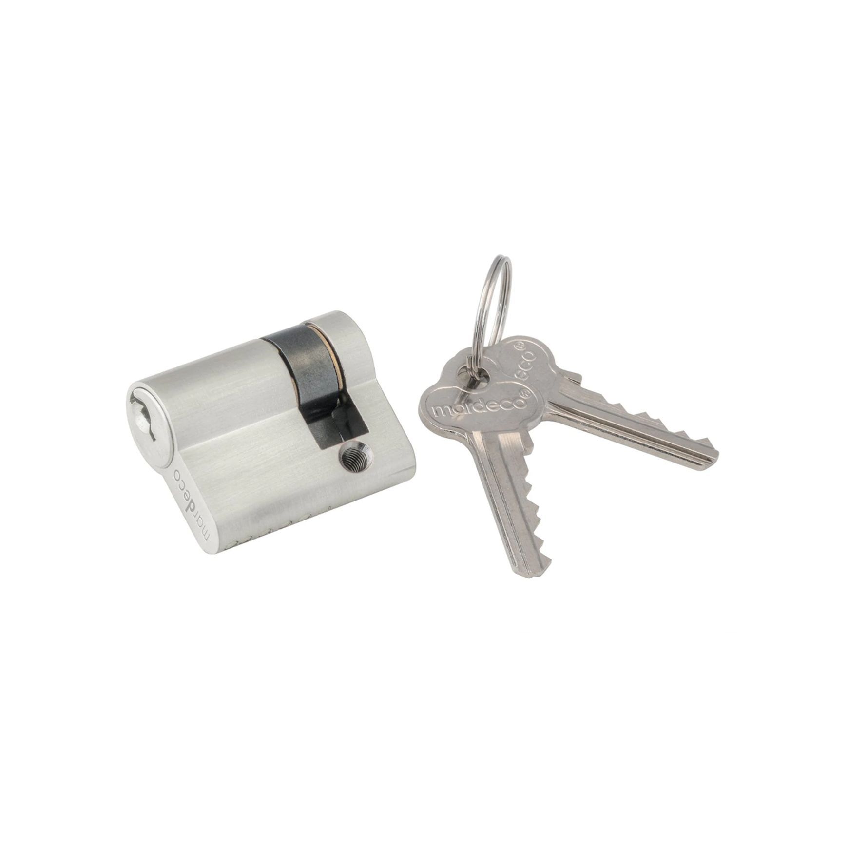 Mardeco 'M' Series C4 Euro Cylinder 3 Pin 27mm Satin Chrome for SC8104/SET Euro Lock SC8500/27