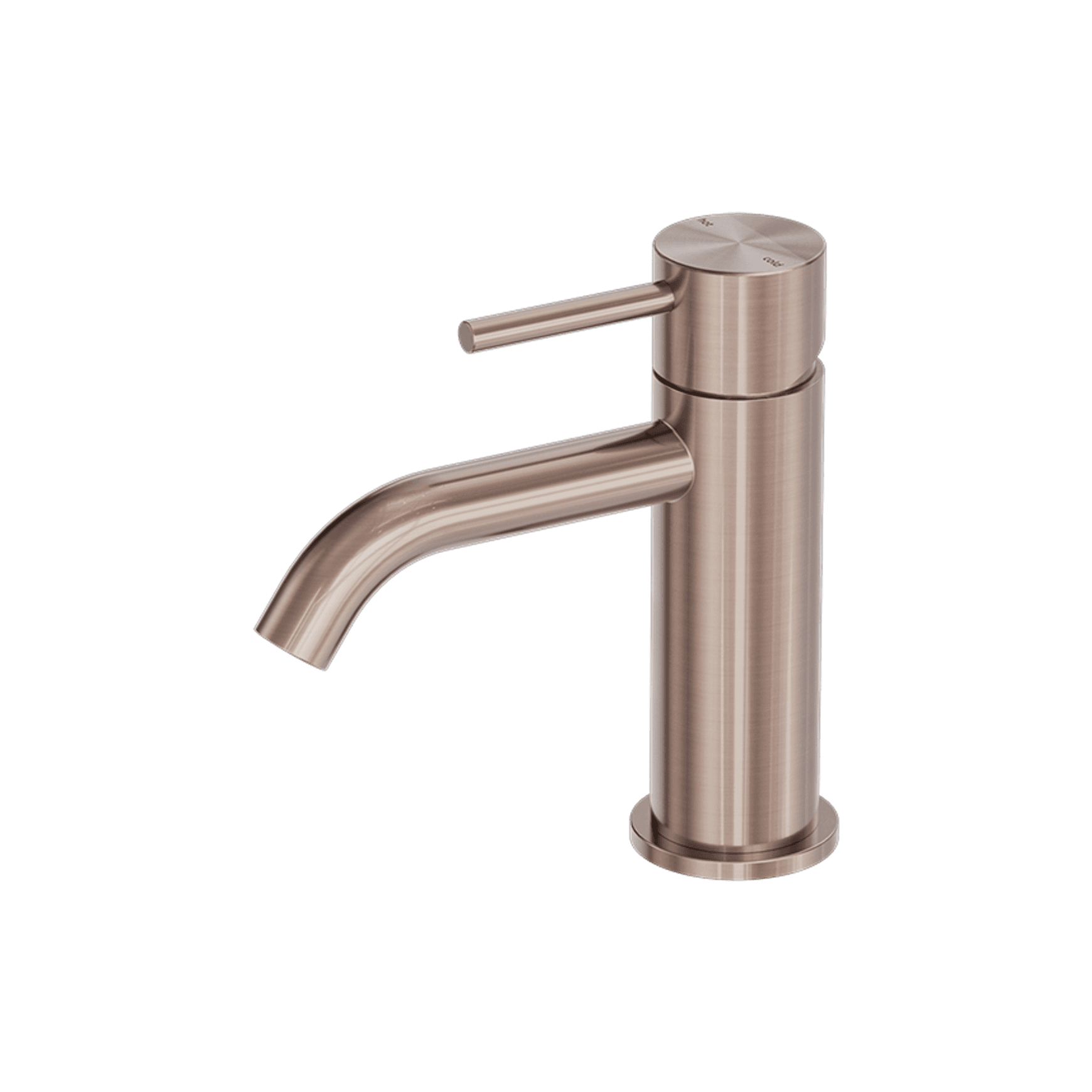 Zen SS316L Basin Mixer | Brushed Bronze