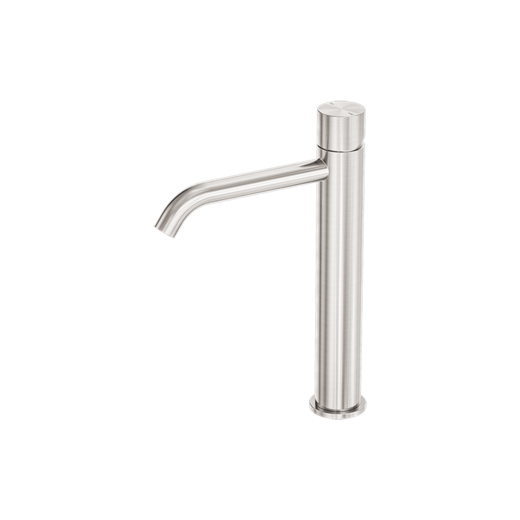 Zen SS316L Tall Basin Mixer Handless | Brushed Nickel
