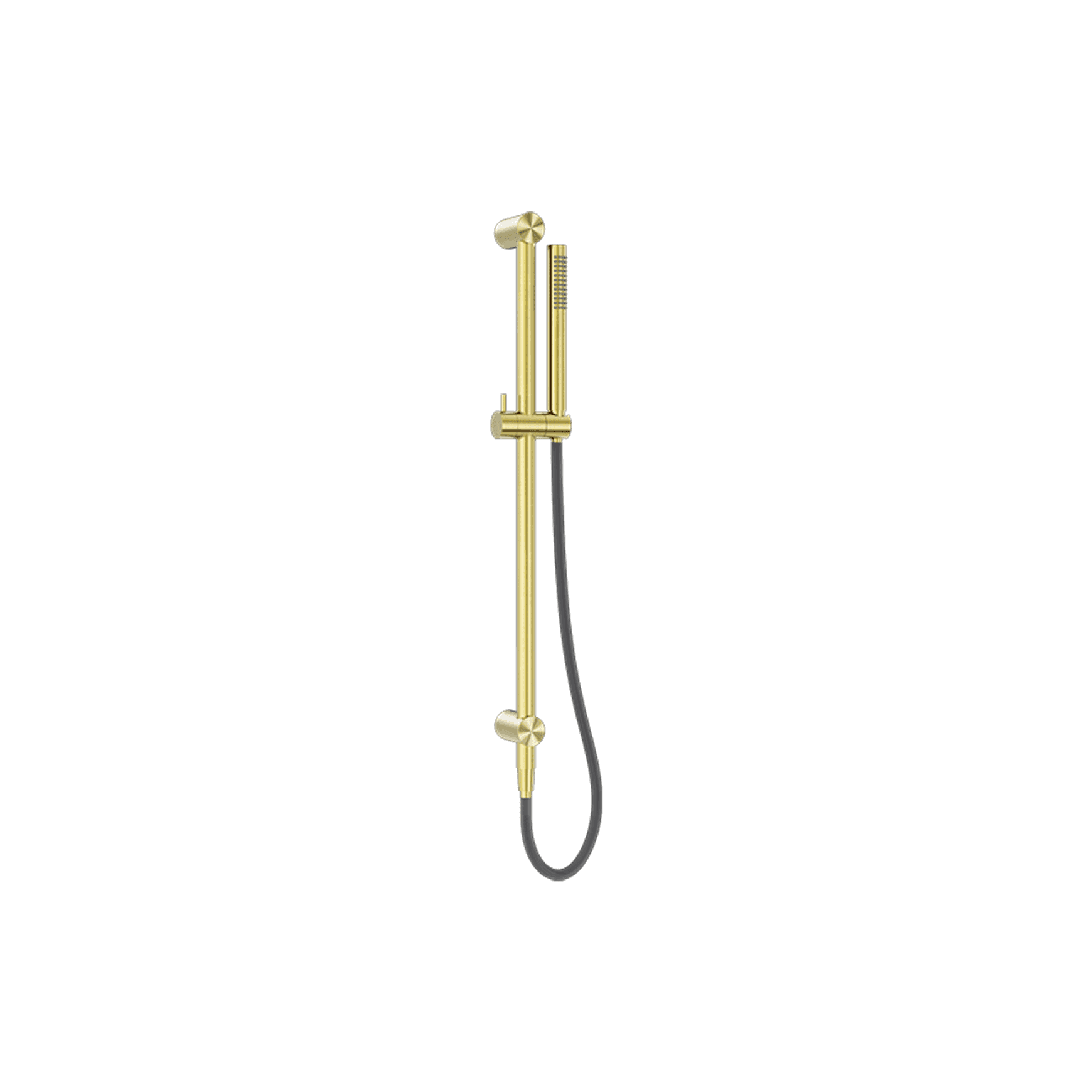 Zen SS316L Shower Rail & Outdoor Shower Hose | Brushed Gold