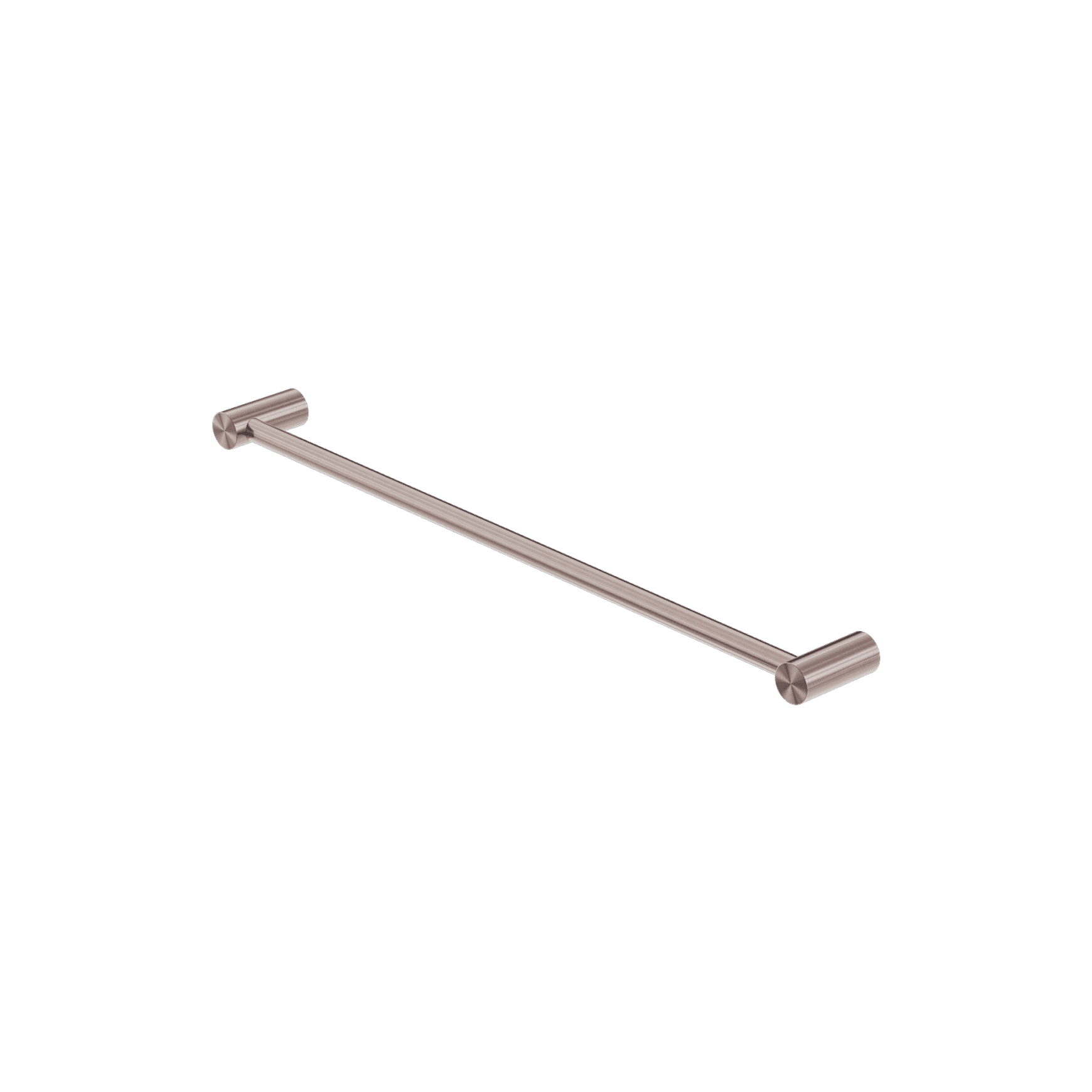 Zen SS316L Single Towel Rail 800mm | Brushed Bronze