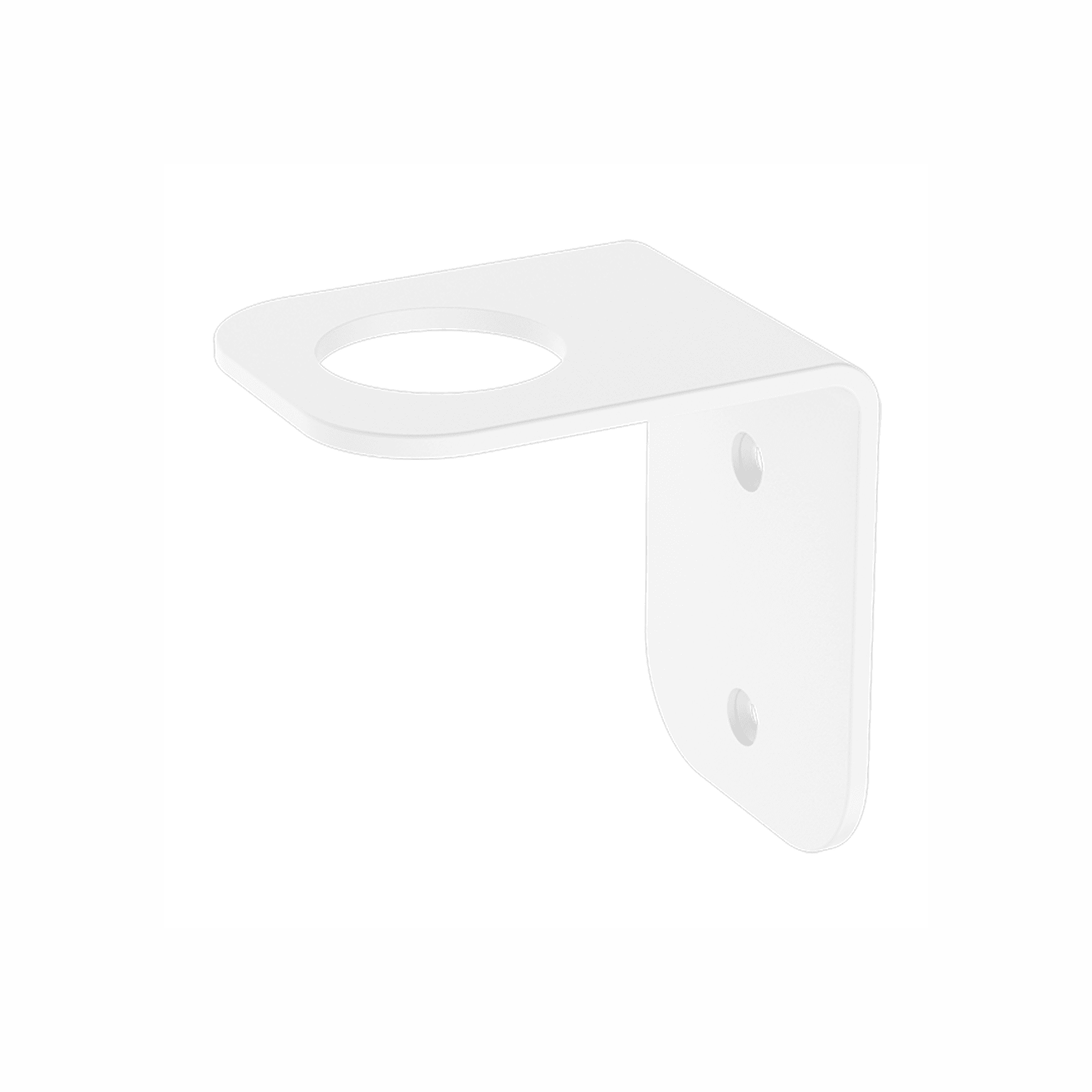 Mecca Soap Bottle Holder Matte White