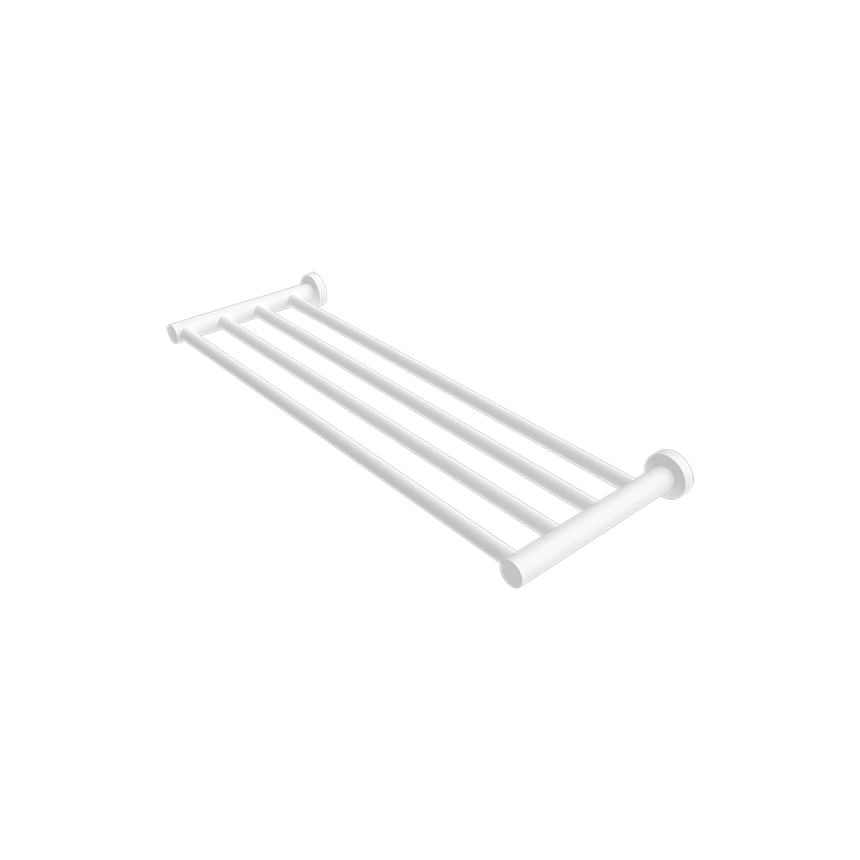 Mecca Towel Rack Matte White
