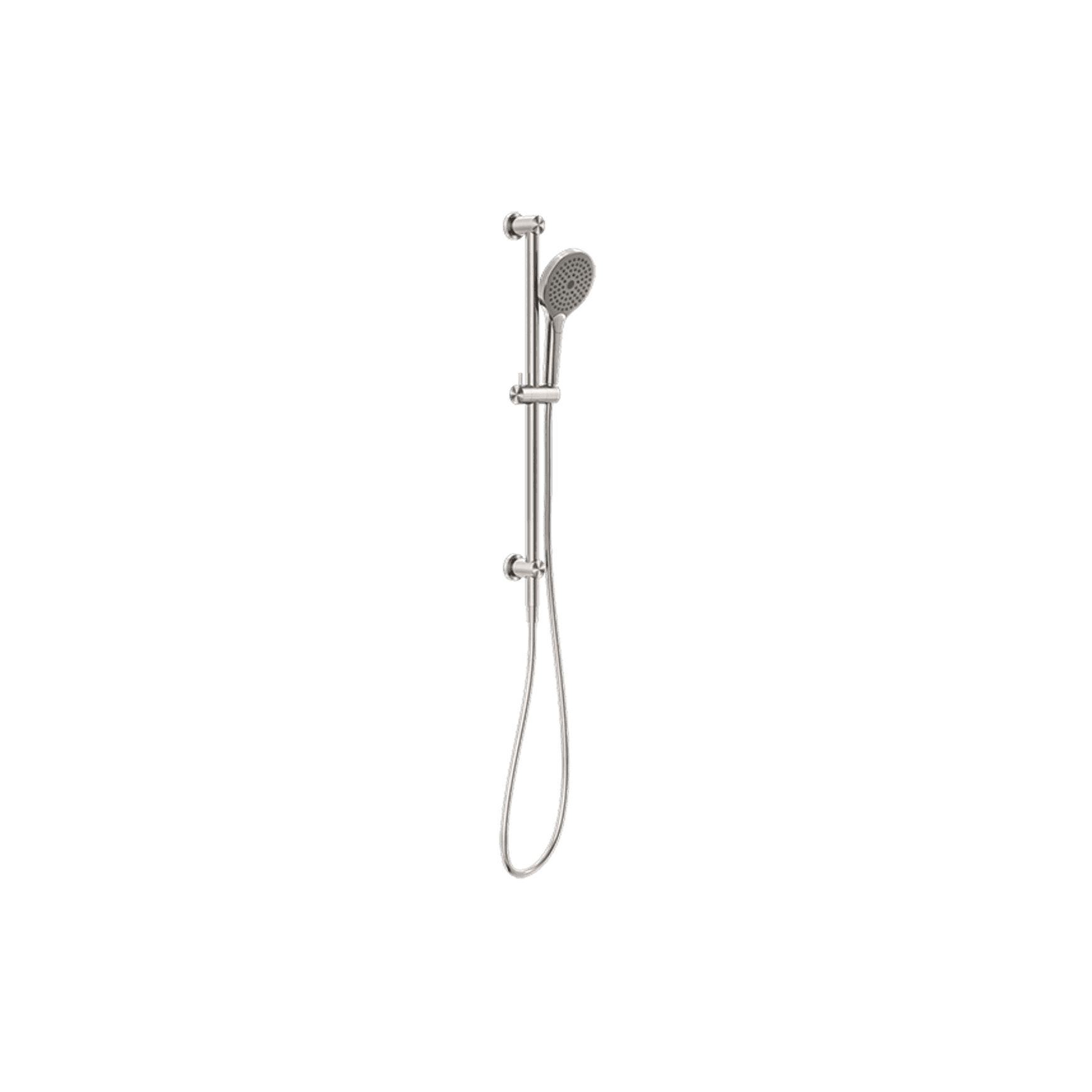 Mecca Shower Rail With Air Shower II Brushed Nickel