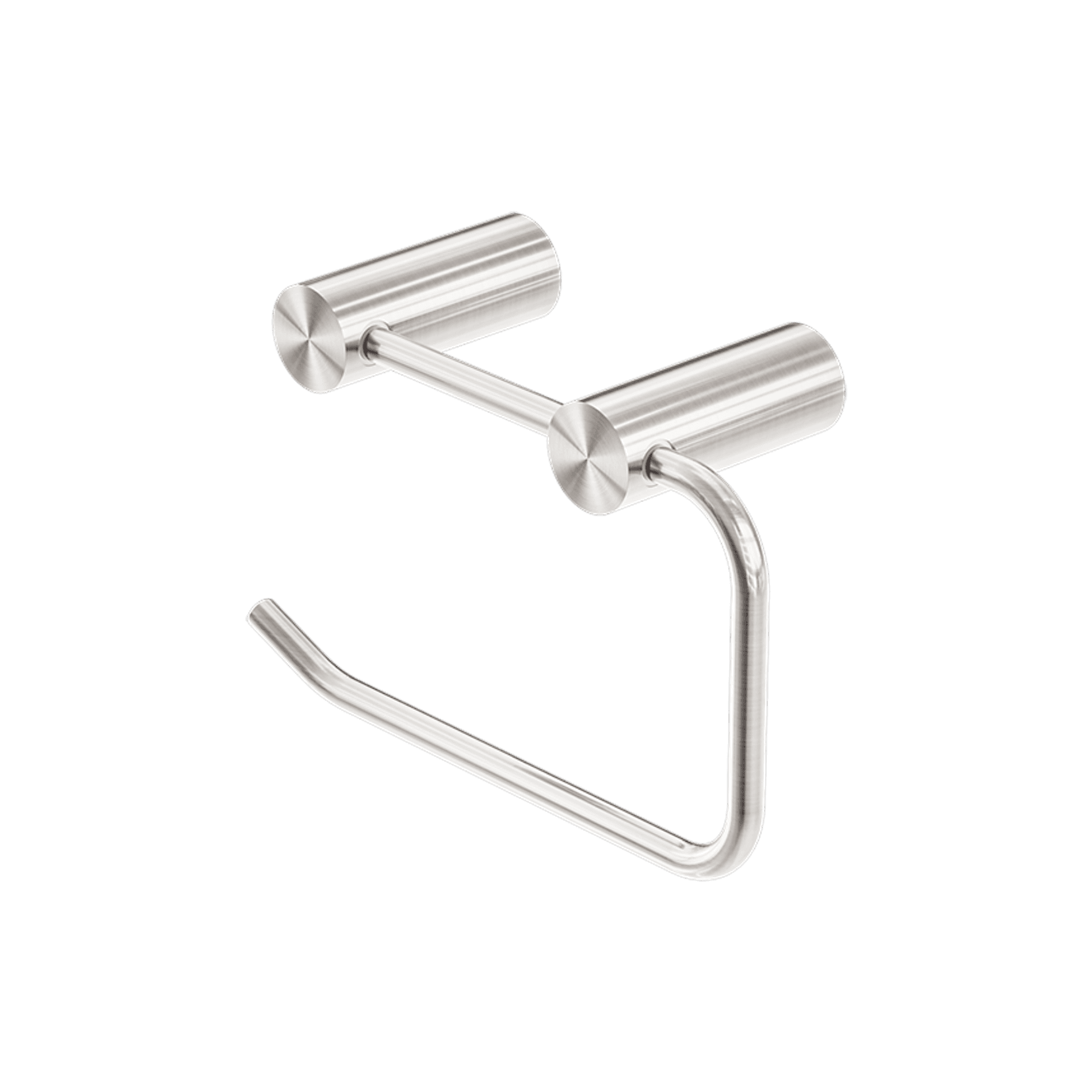 New Mecca Toilet Roll Holder Brushed Nickel