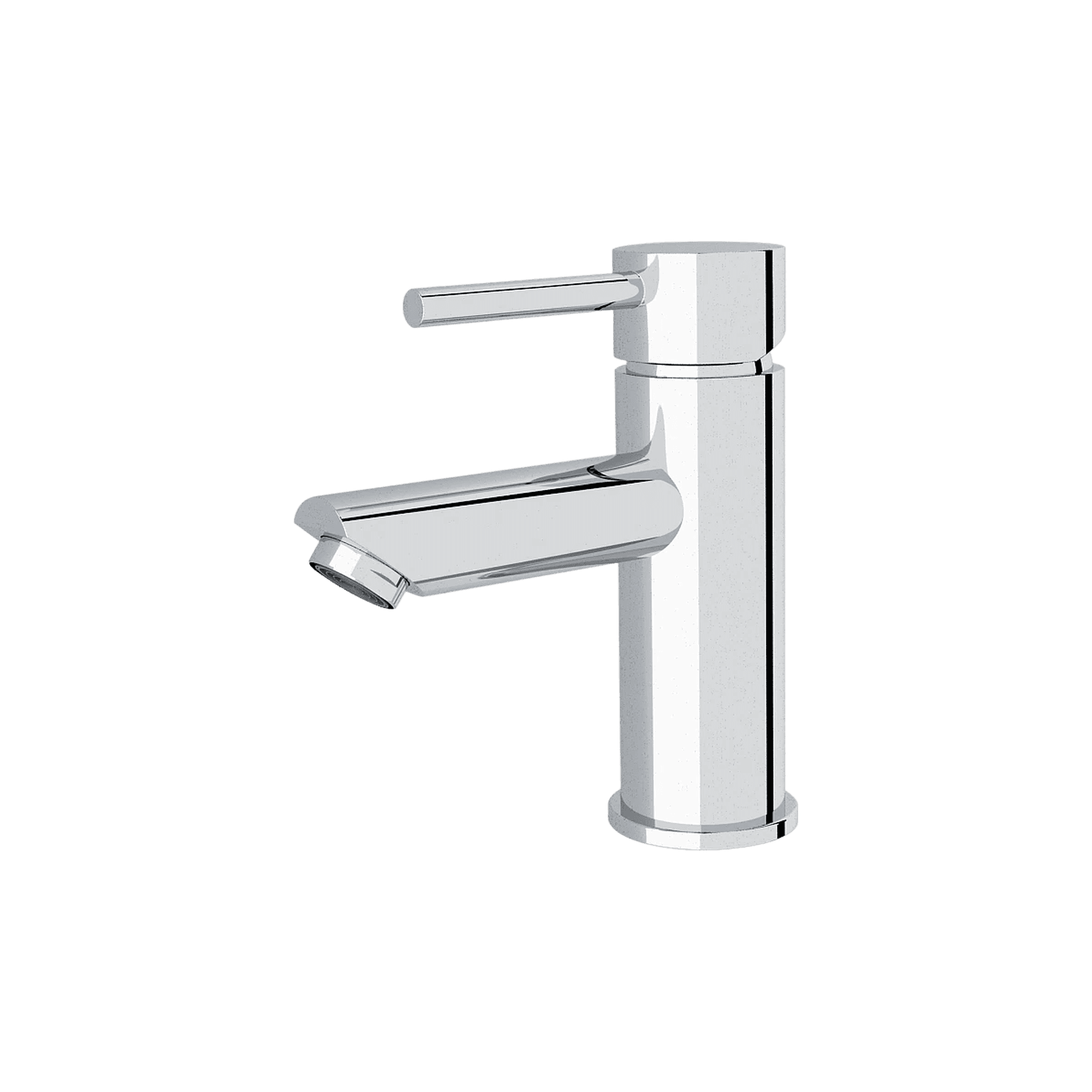 Dolce Basin Mixer Straight Spout Chrome