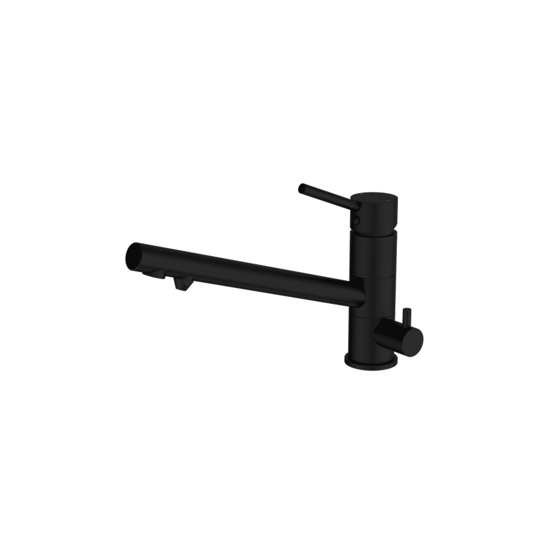 Dolce Three-Way Kitchen Mixer Matte Black