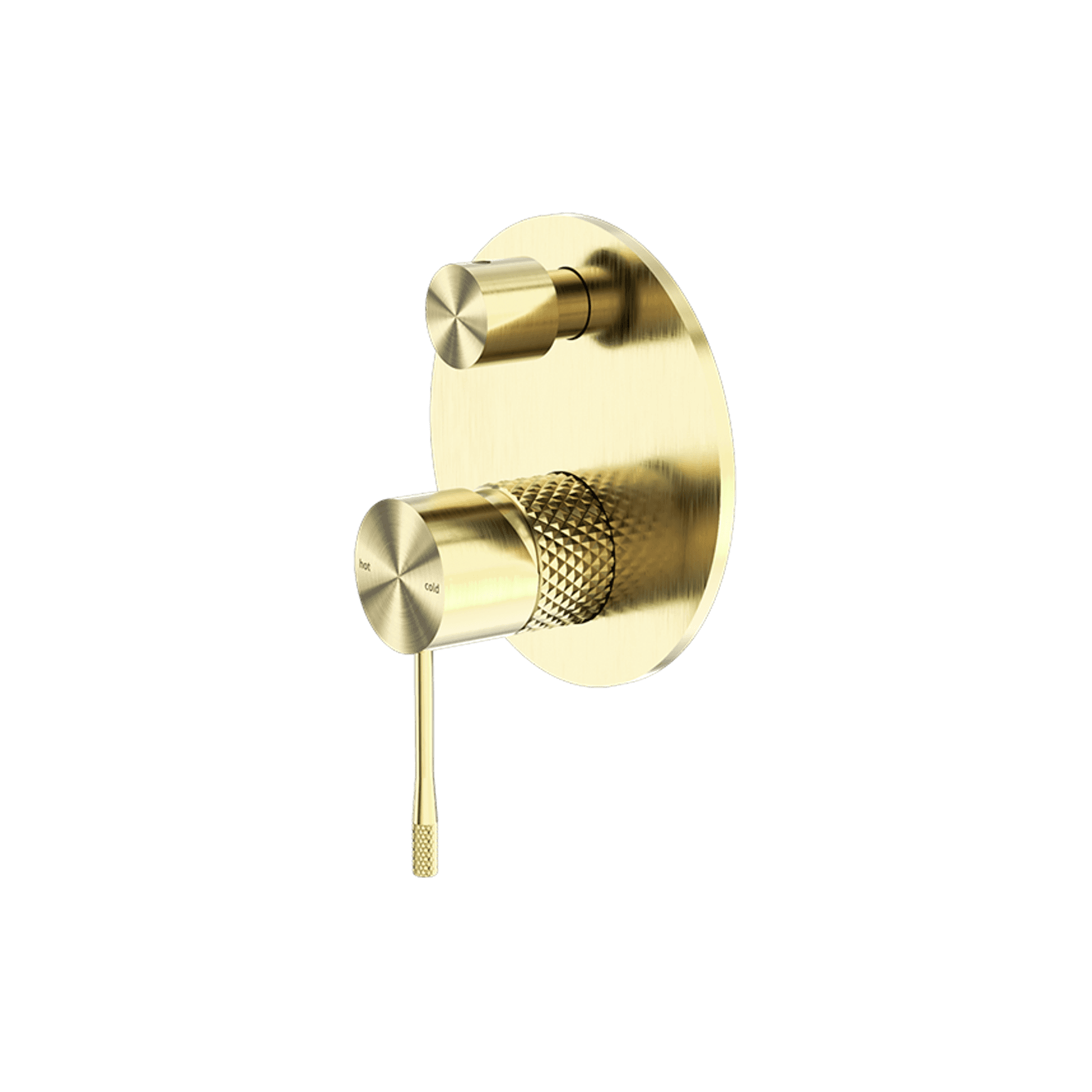 Opal Shower Mixer With Divertor Brushed Gold