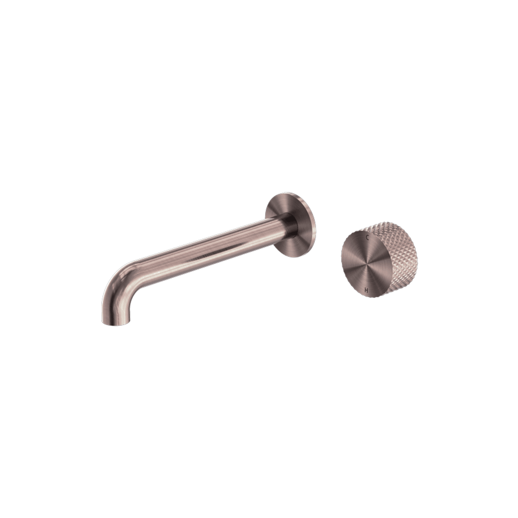 Opal Wall Basin/Bath Set 160mm Brushed Bronze