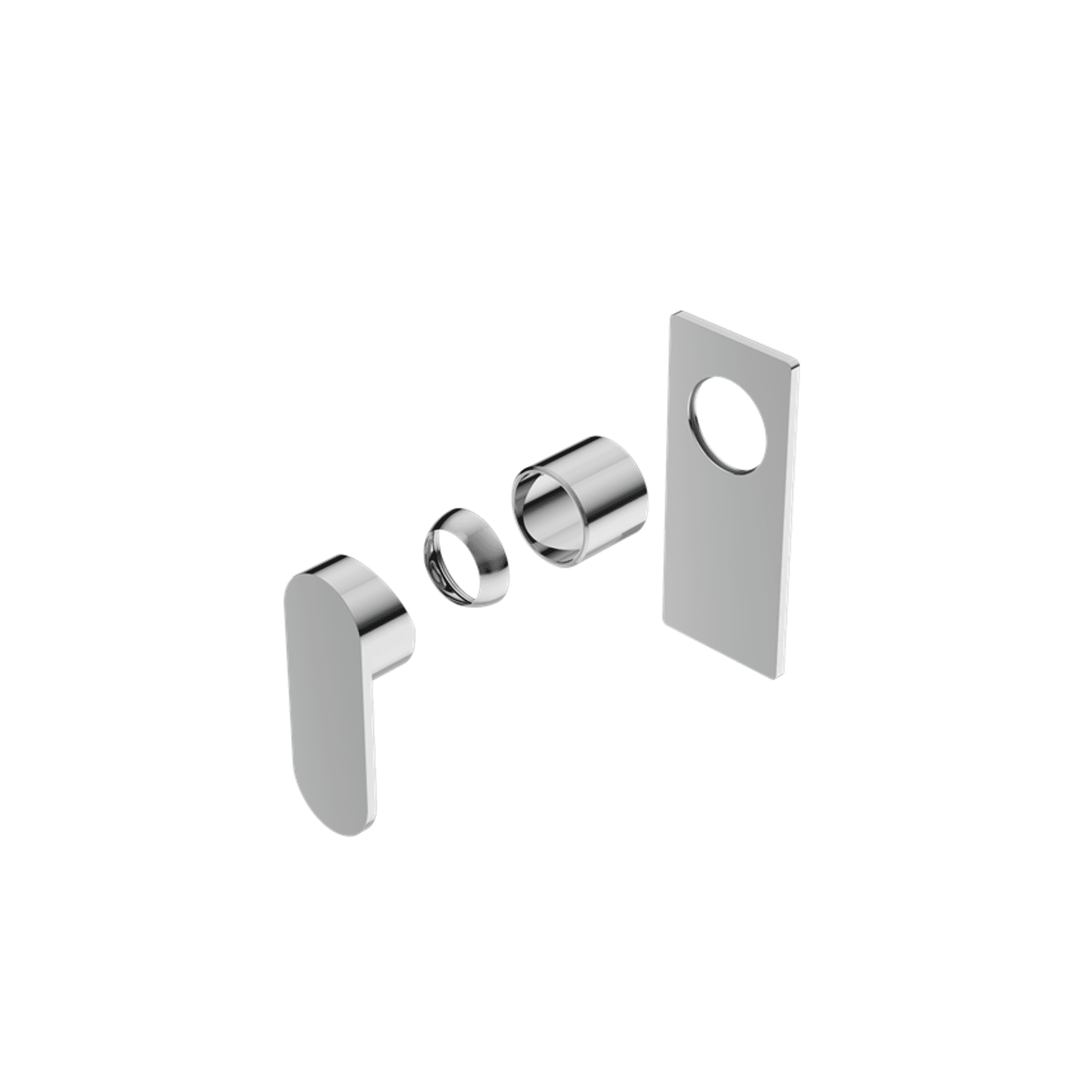 Ecco Shower Mixer Trim Kits Only Chrome