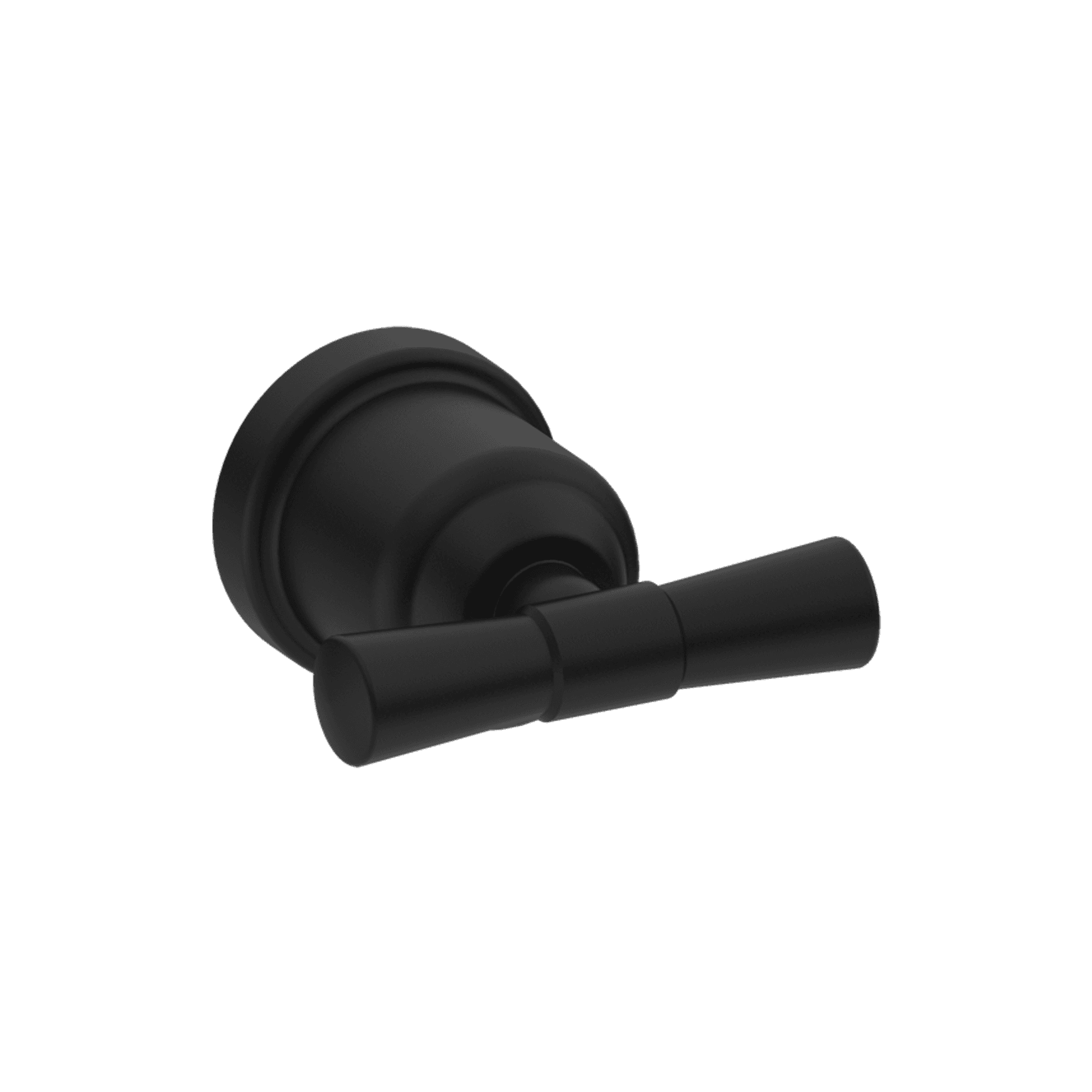 York Robe Hook Matte Black