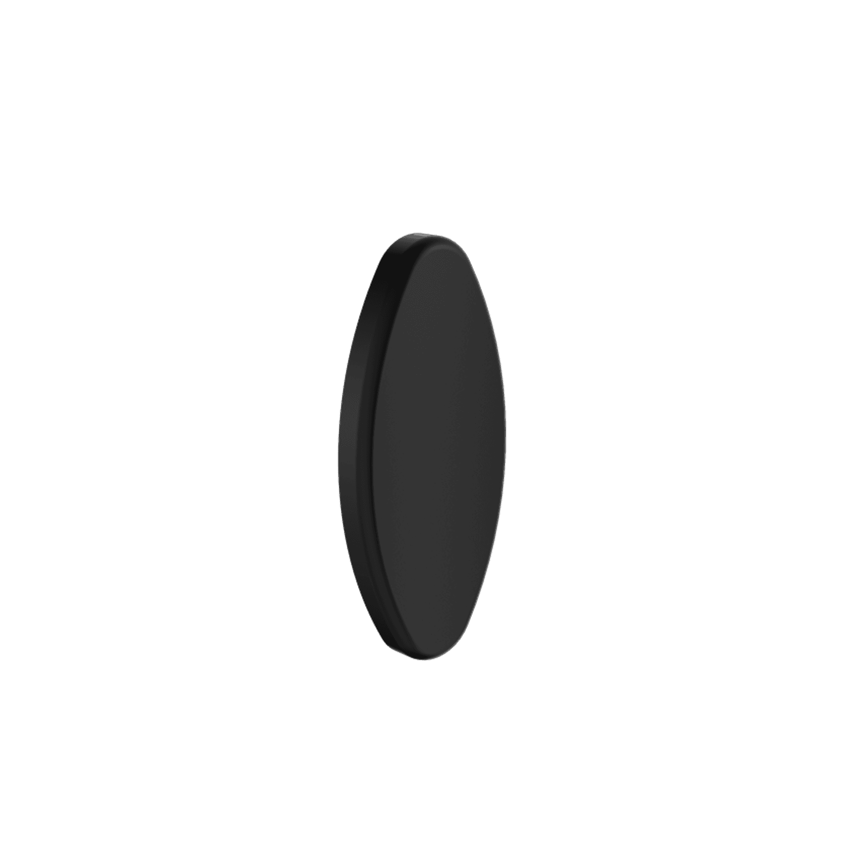 Backrest Removable Wall Cover Plate Matte Black