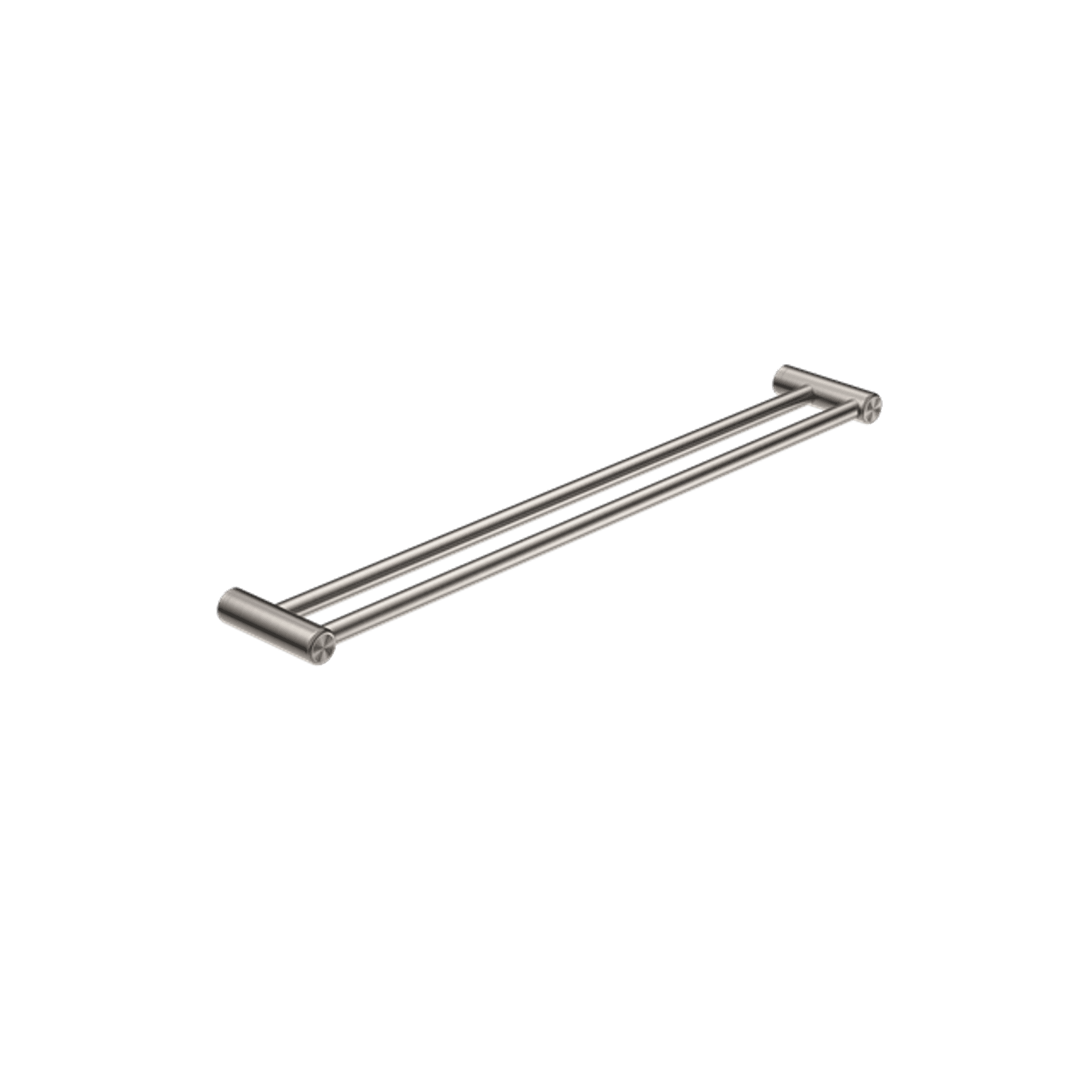 Mecca Care 25mm Double Towel Grab Rail 900mm Brushed Nickel