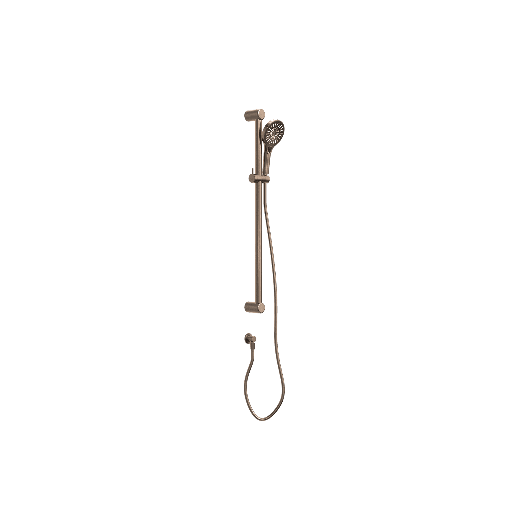 Mecca Care 32mm Grab Rail And Adjustable Shower Rail Set 900mm Brushed Bronze