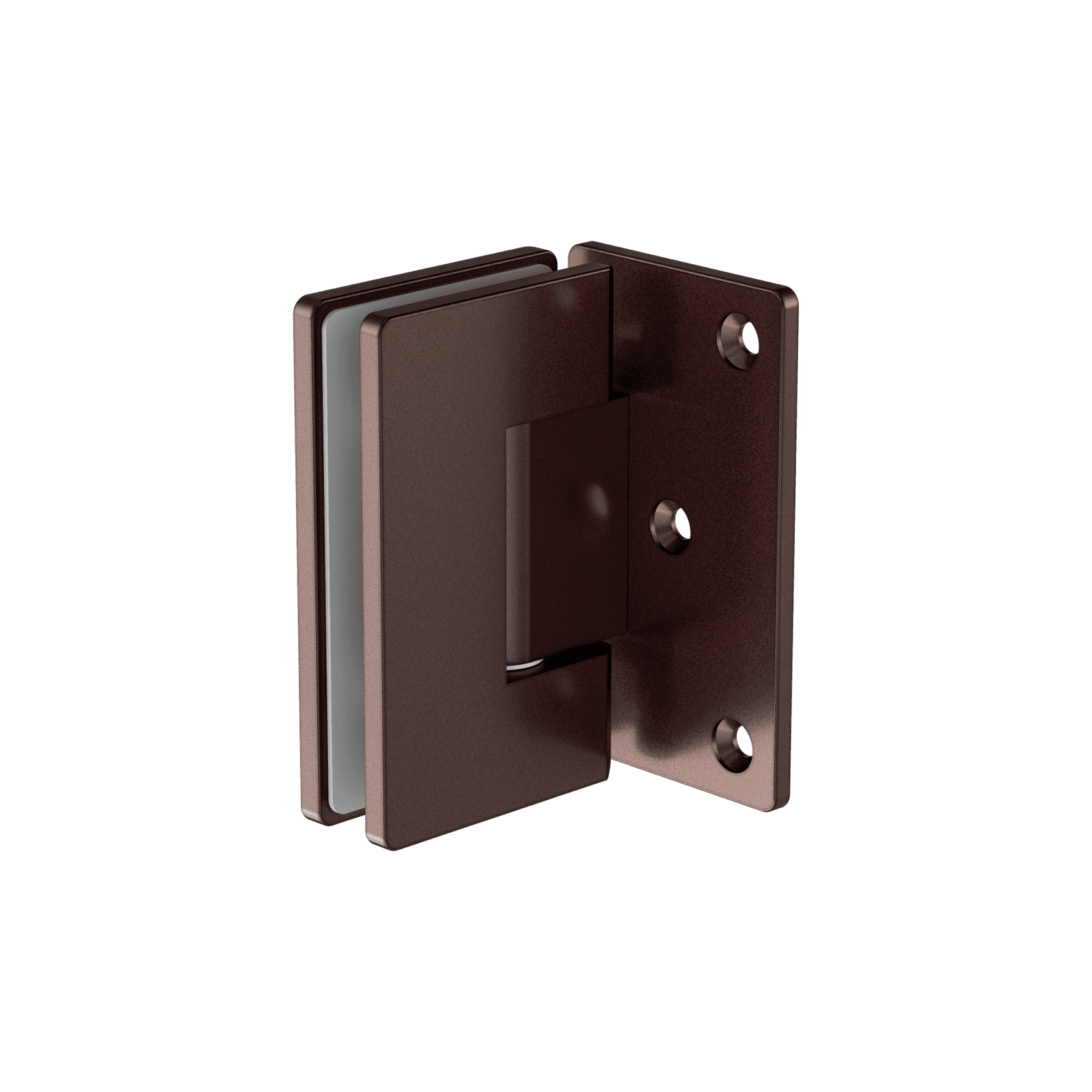 90 Degree Glass To Wall Shower Hinge 10mm Glass Rome Bronze