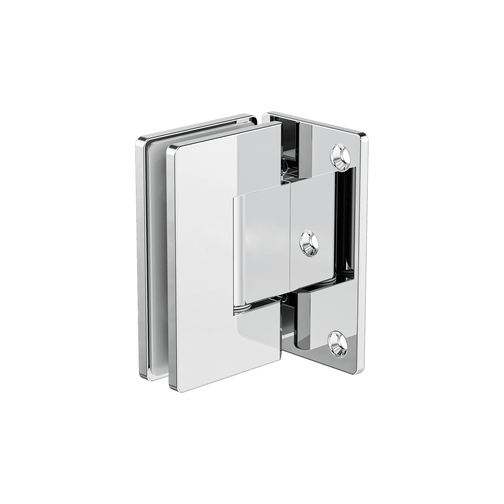 90 Degree Glass To Wall Shower Hinge 10mm Glass Chrome
