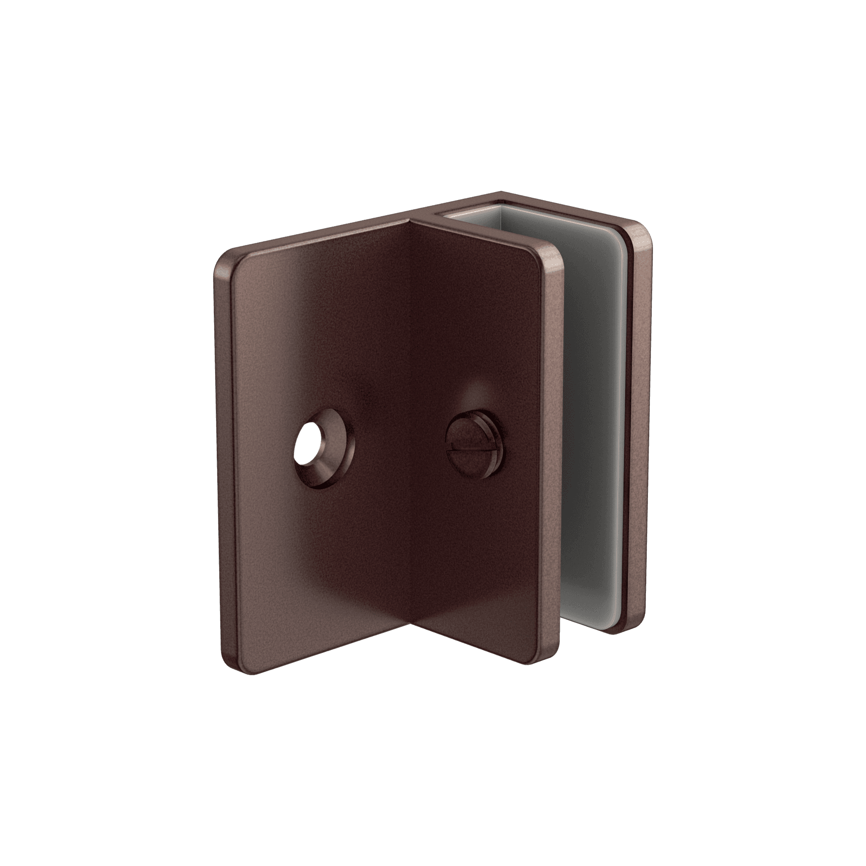 Shower F Bracket 10mm Glass Rome Bronze