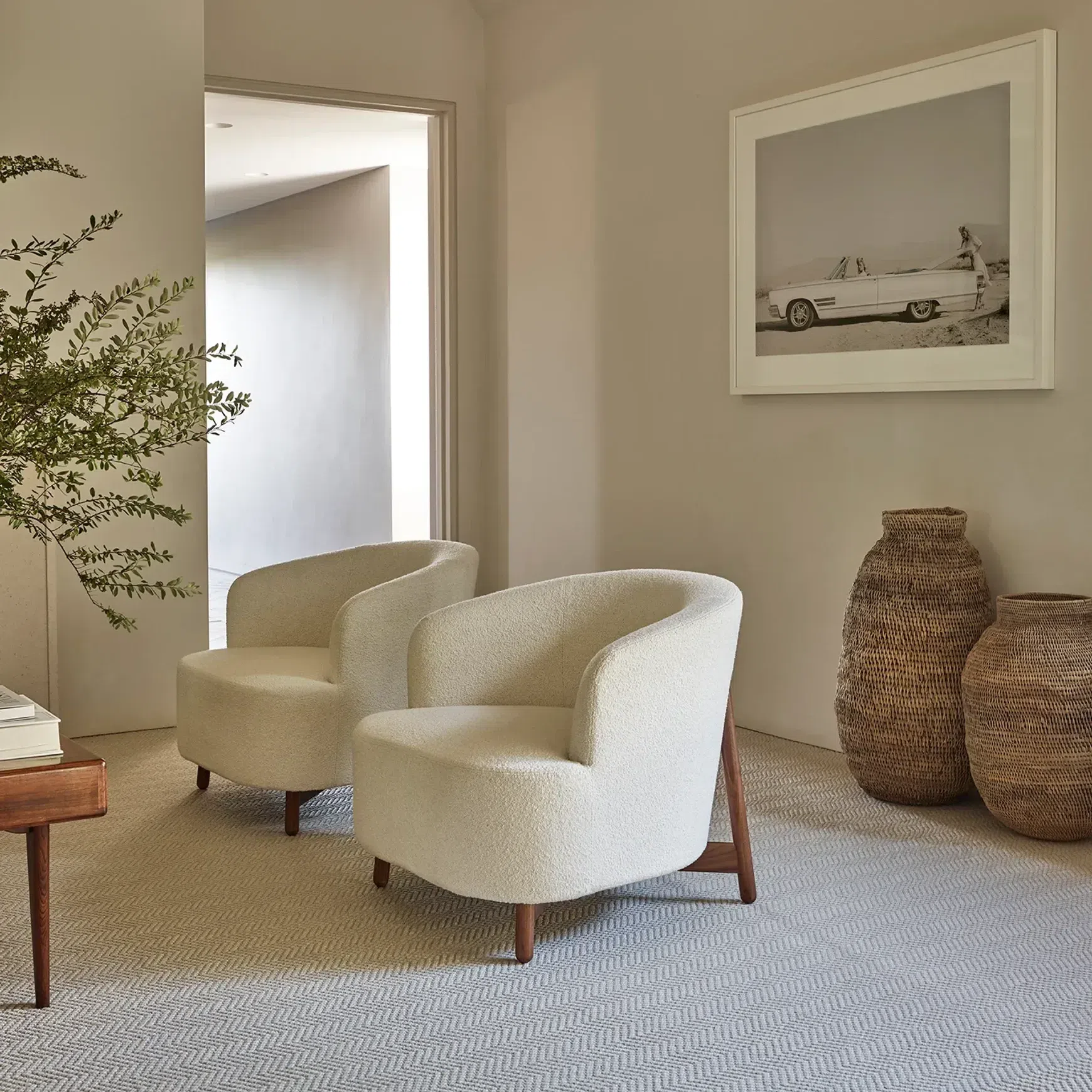 Natural Weave Herringbone Rug
