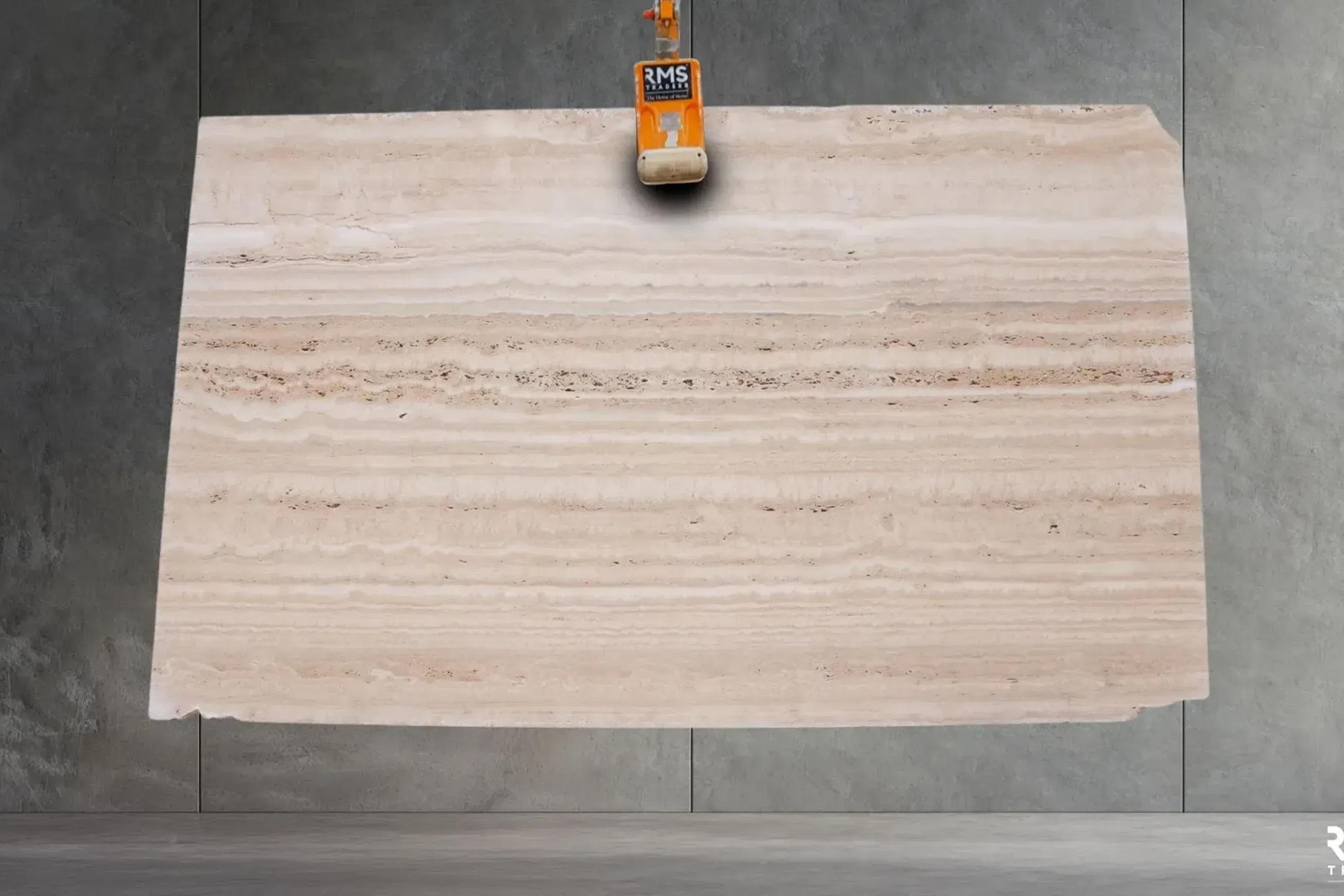 Ondulato Vein Cut Unfilled Travertine Benchtop