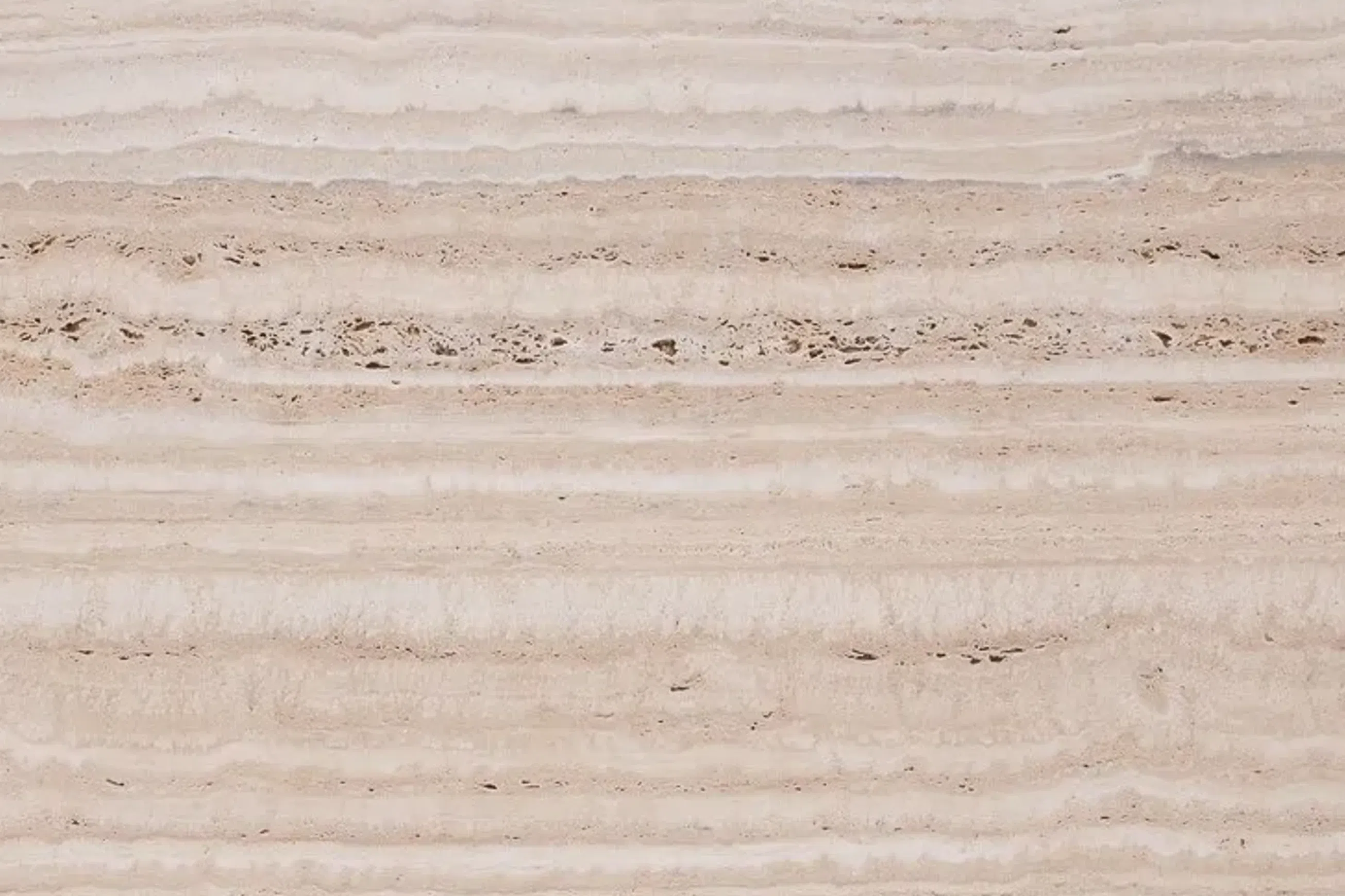 Ondulato Vein Cut Unfilled Travertine Benchtop