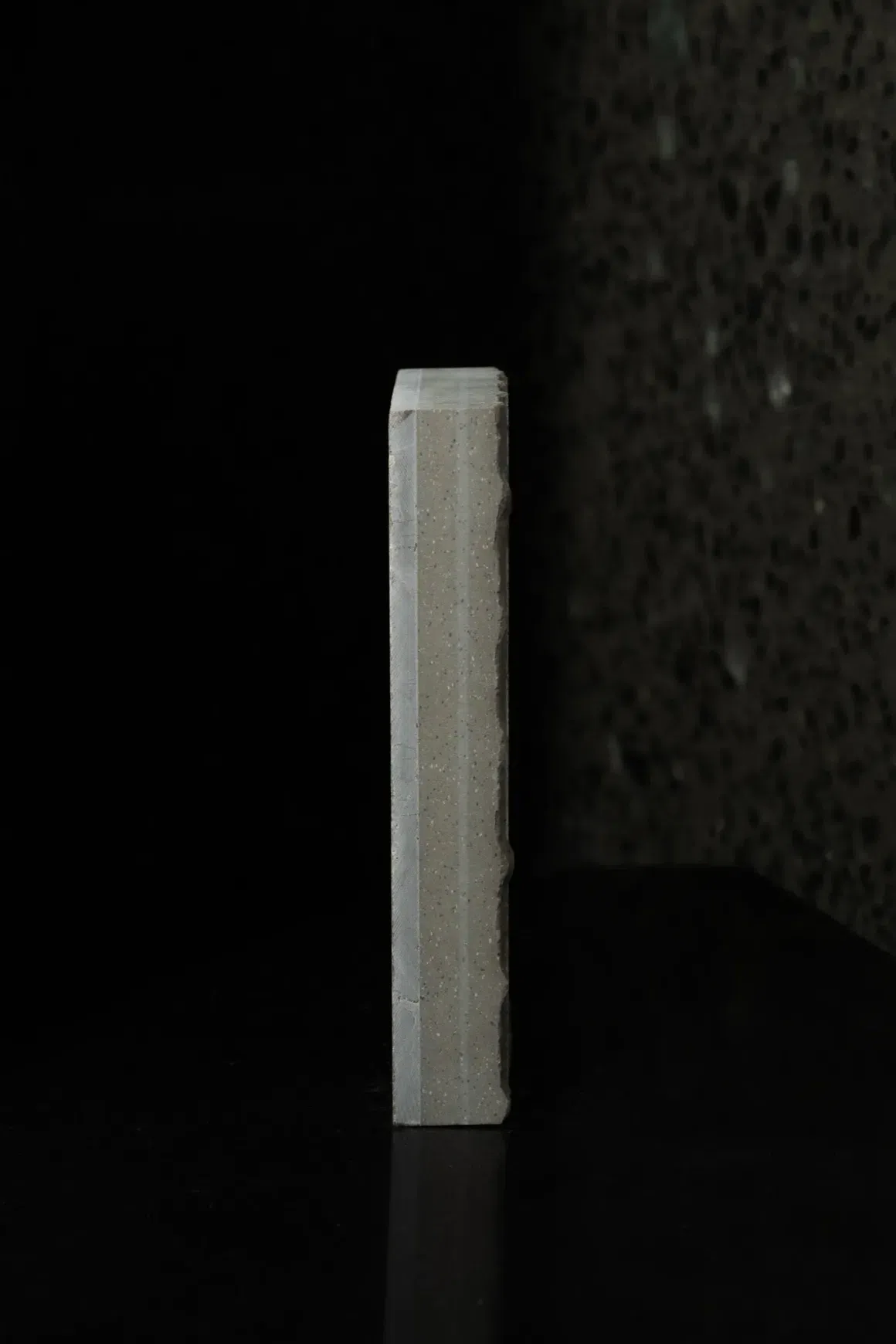 Ottoman Grey Sandblasted Marble Porcelia