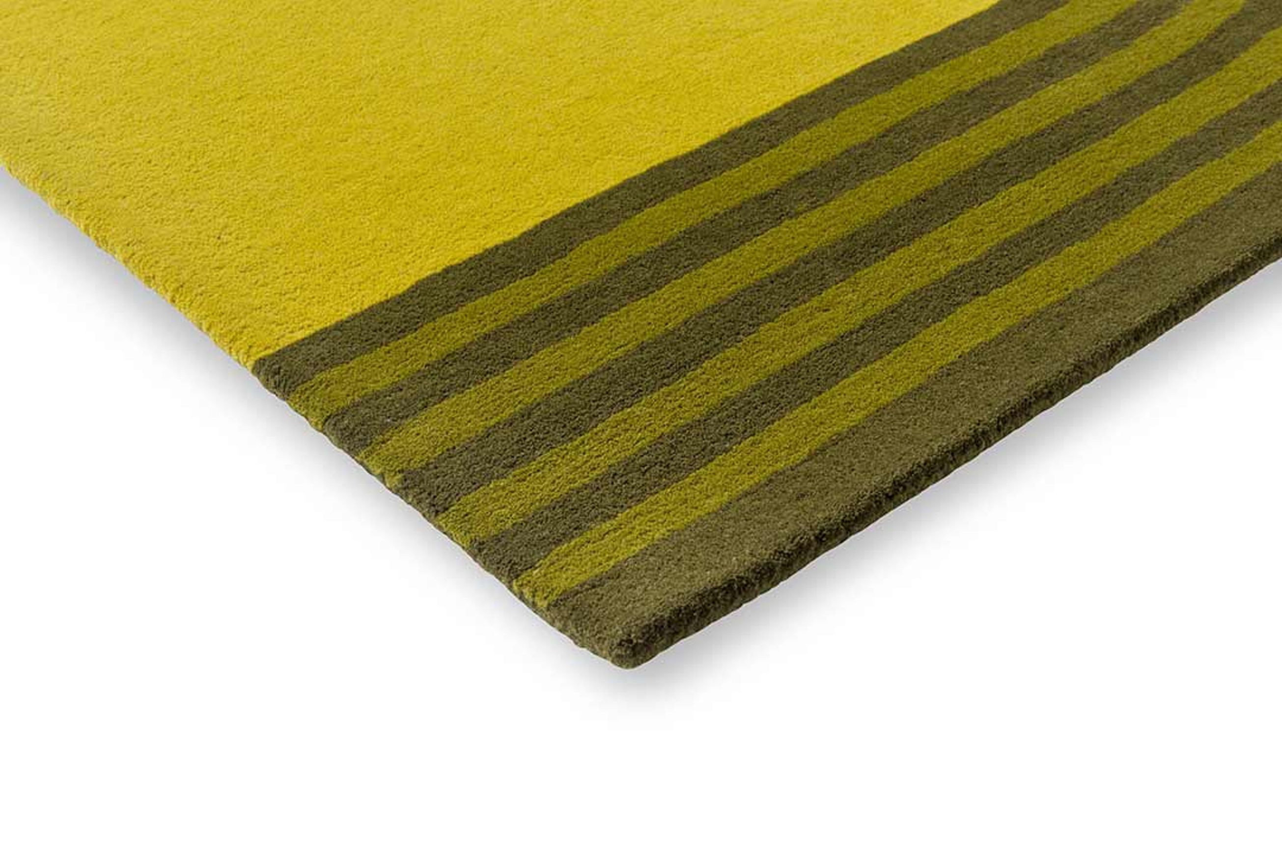 Orla Kiely Striped Tulip Rug - Seagrass | 100% Wool Designer Floor Rug