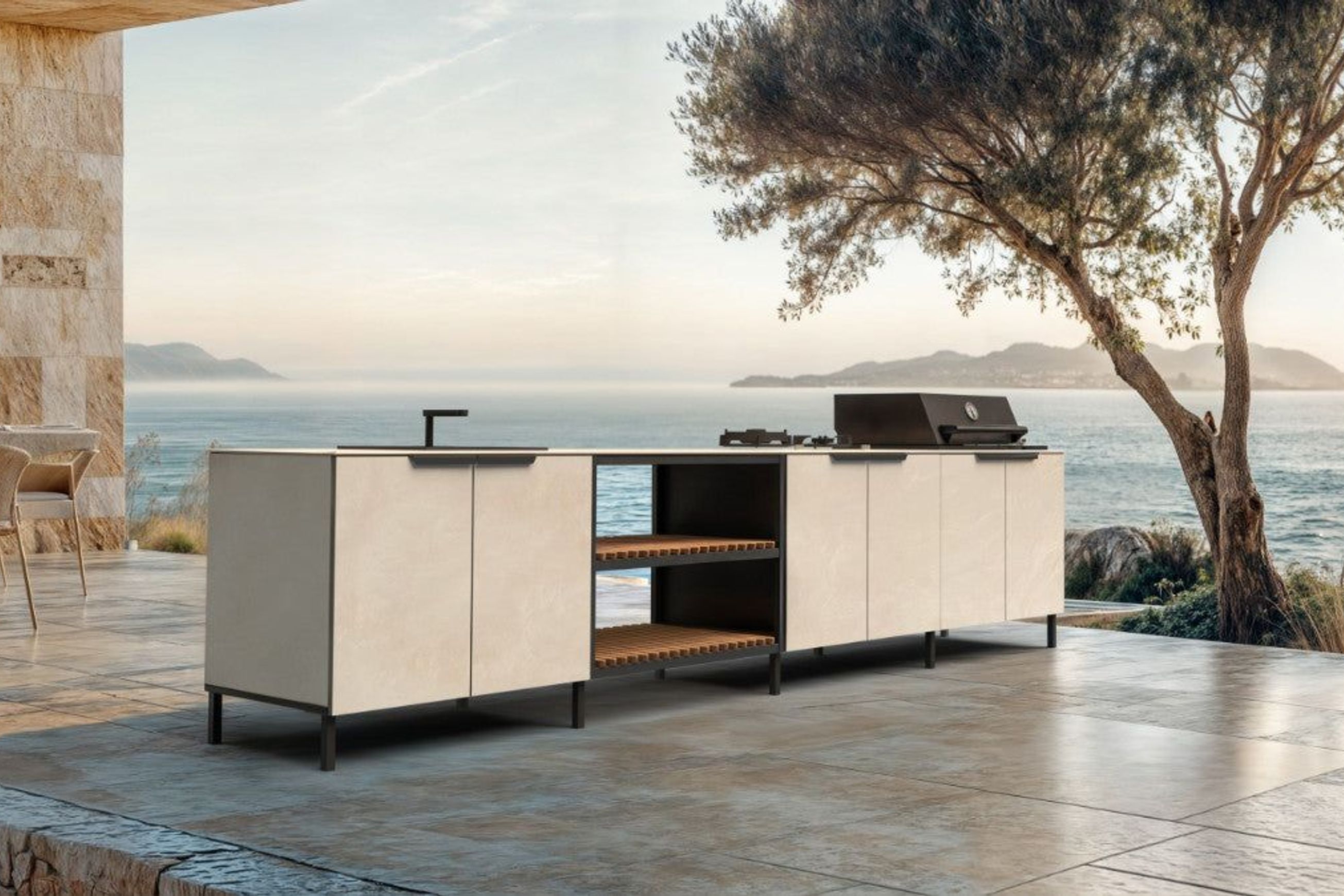 Q-Boo Kitchen Cabinet 100 Bbq