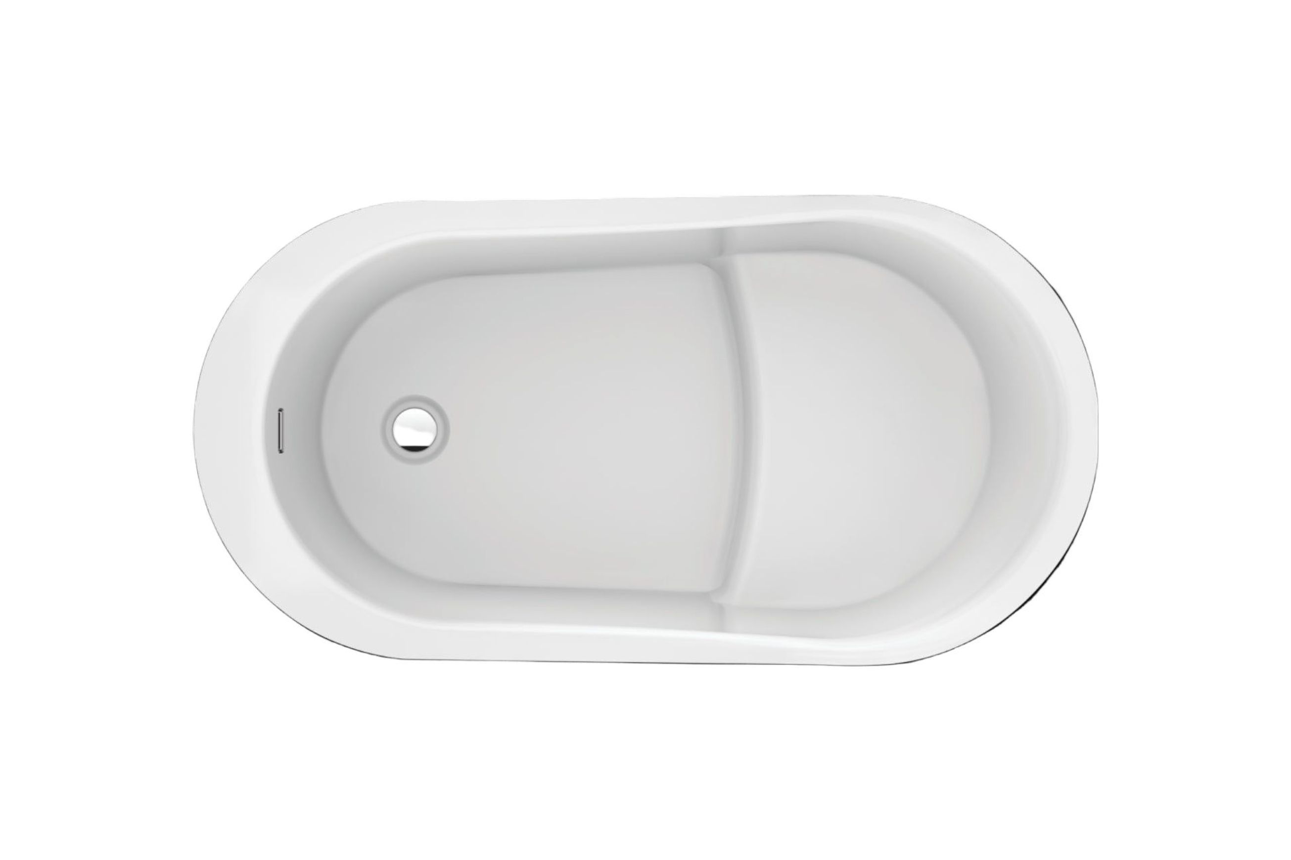 Ovola 1400mm Acrylic Japanese Soak Tub - OV1022