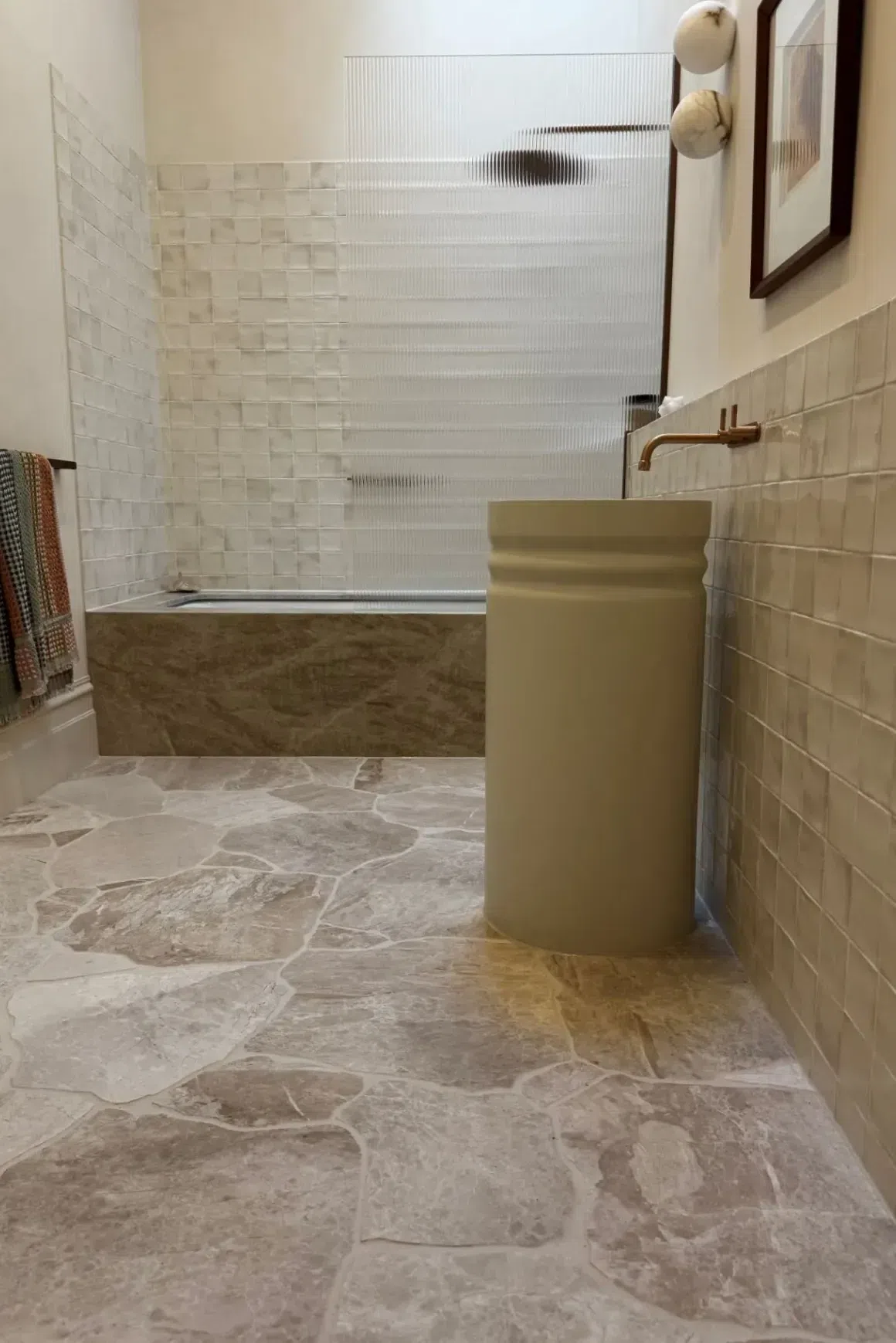Papillon Limestone Crazy Paving