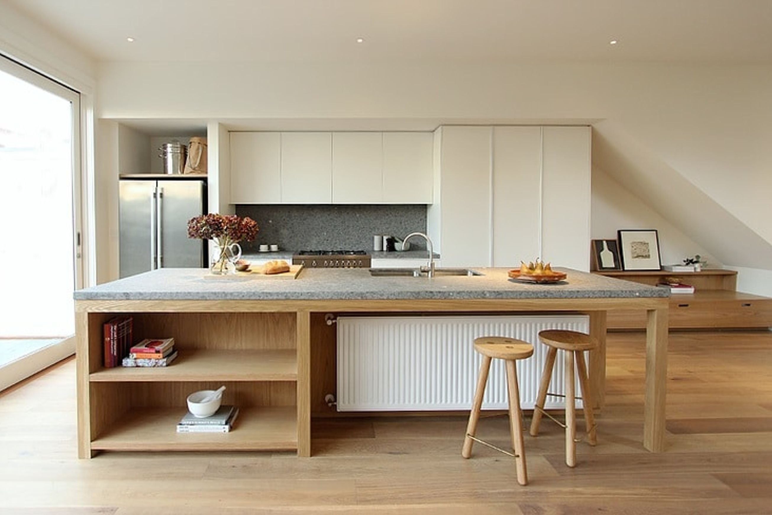 Peperino Grigio Honed Bluestone Benchtop