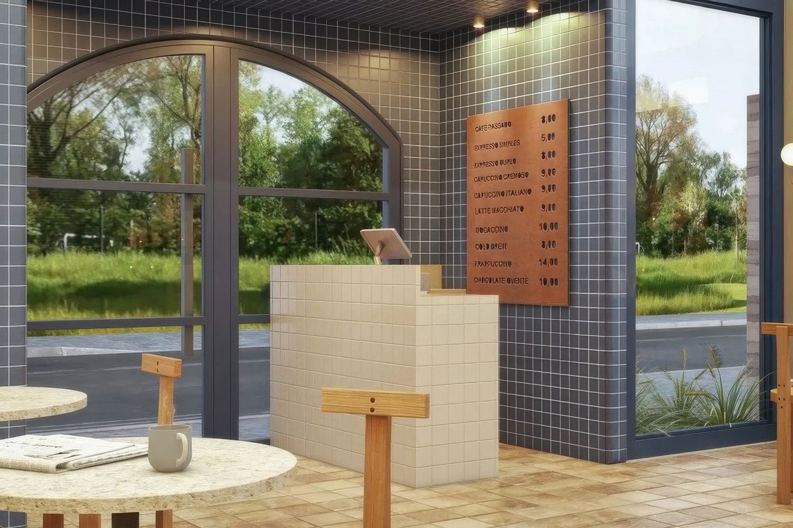 Glacier Matt 75mm Mosaic | Surfaces