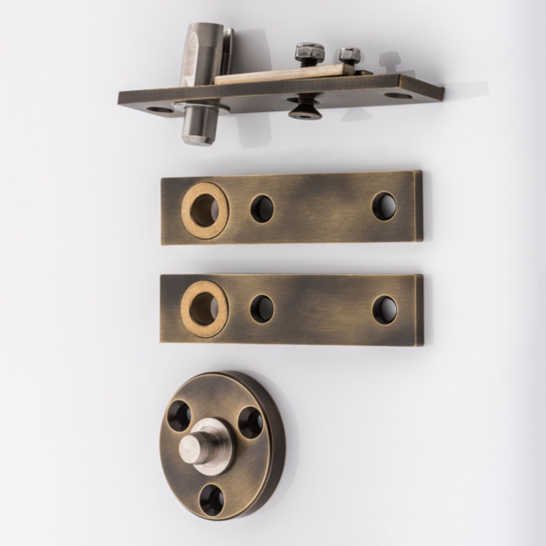 Joseph Giles - Double Action Floor Mounted Door Pivot Hinge Set