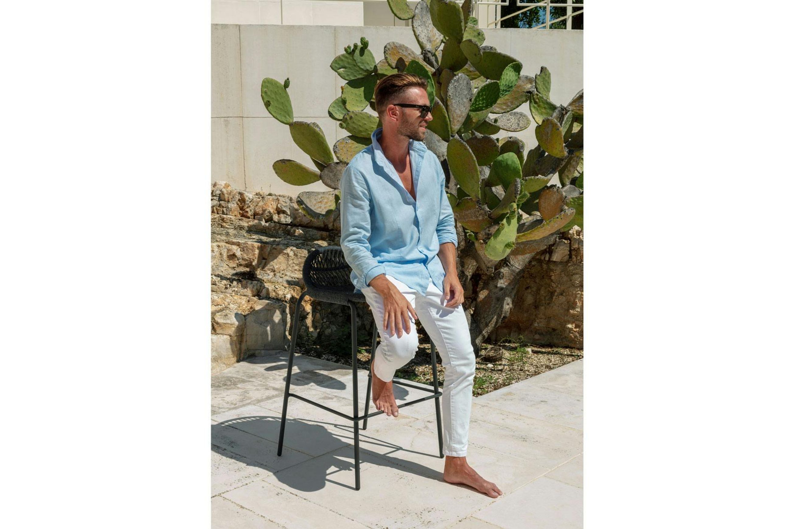 Panama Outdoor Bar Stool