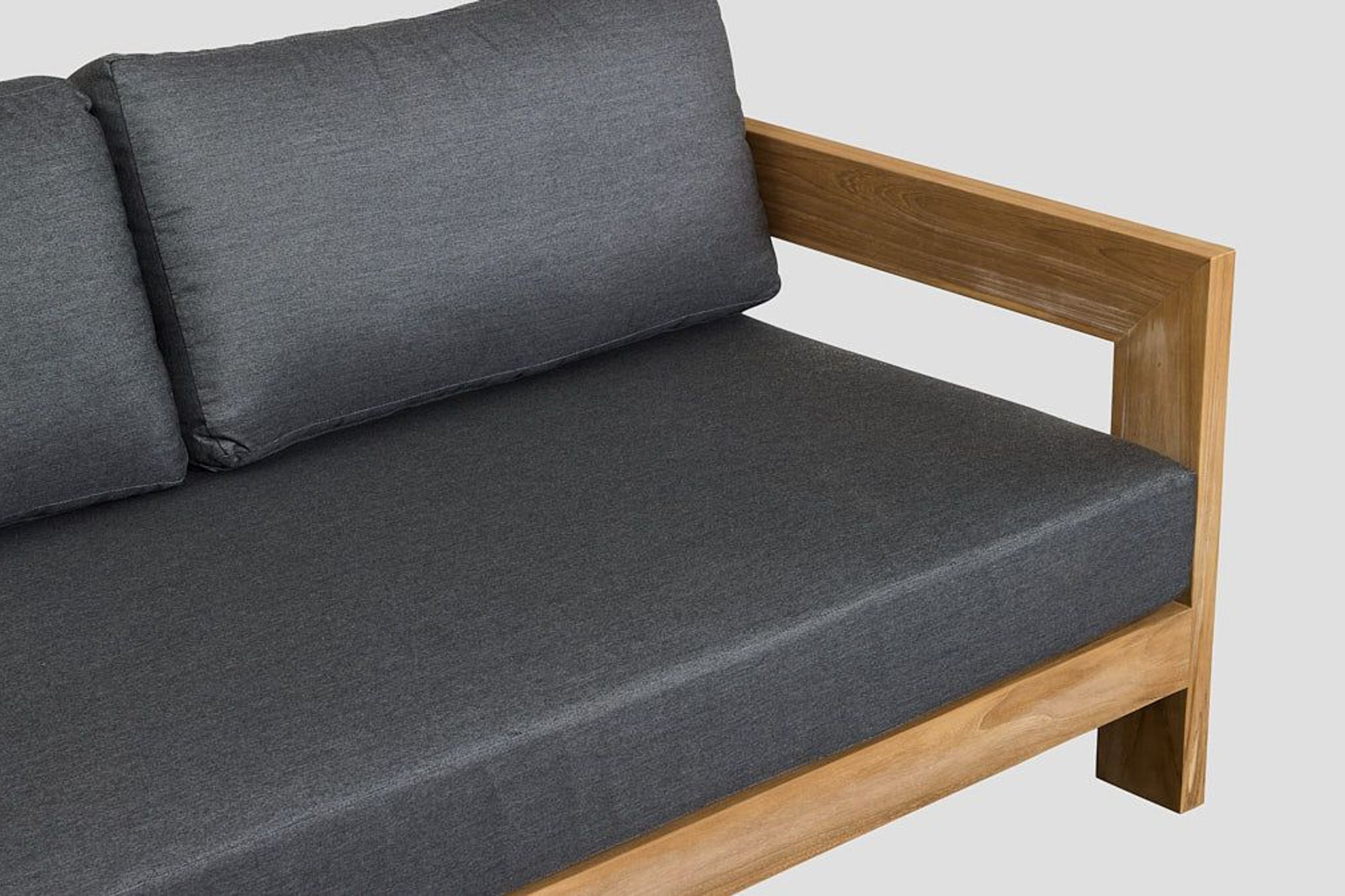 Pauanui Teak Double Left Arm Section