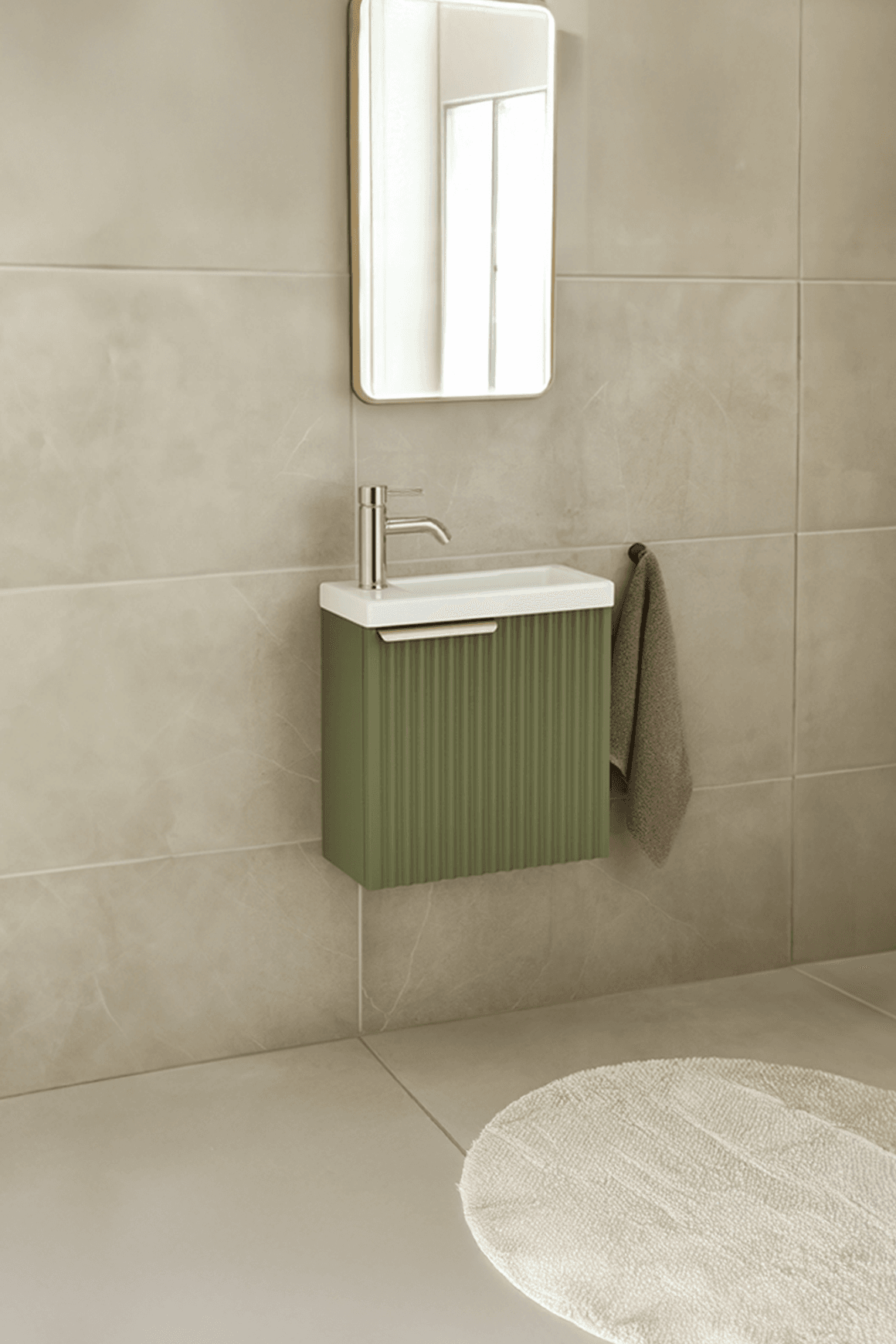 Pettine 440 Right Door Wall Vanity